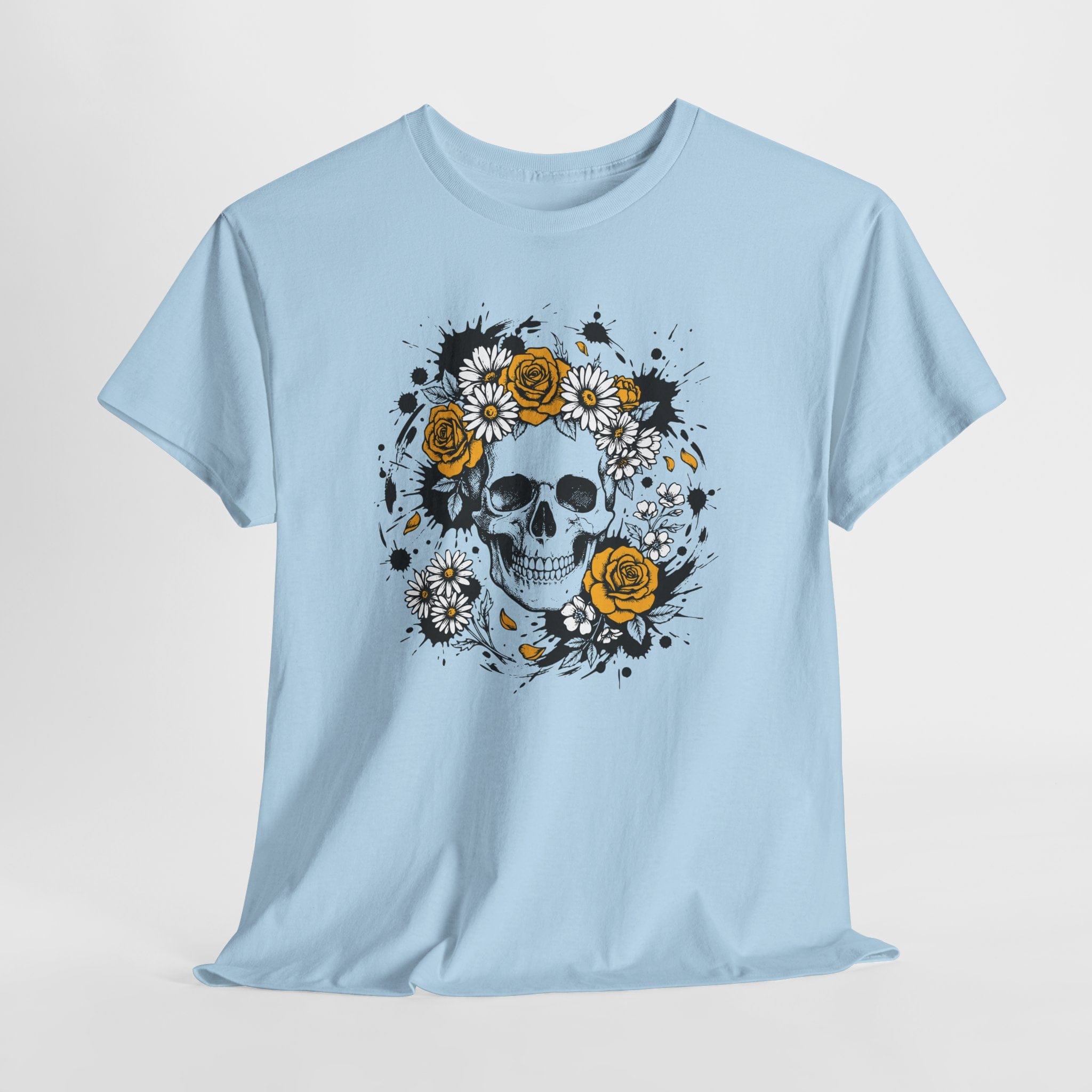 Skull & Roses Graphic T-Shirt