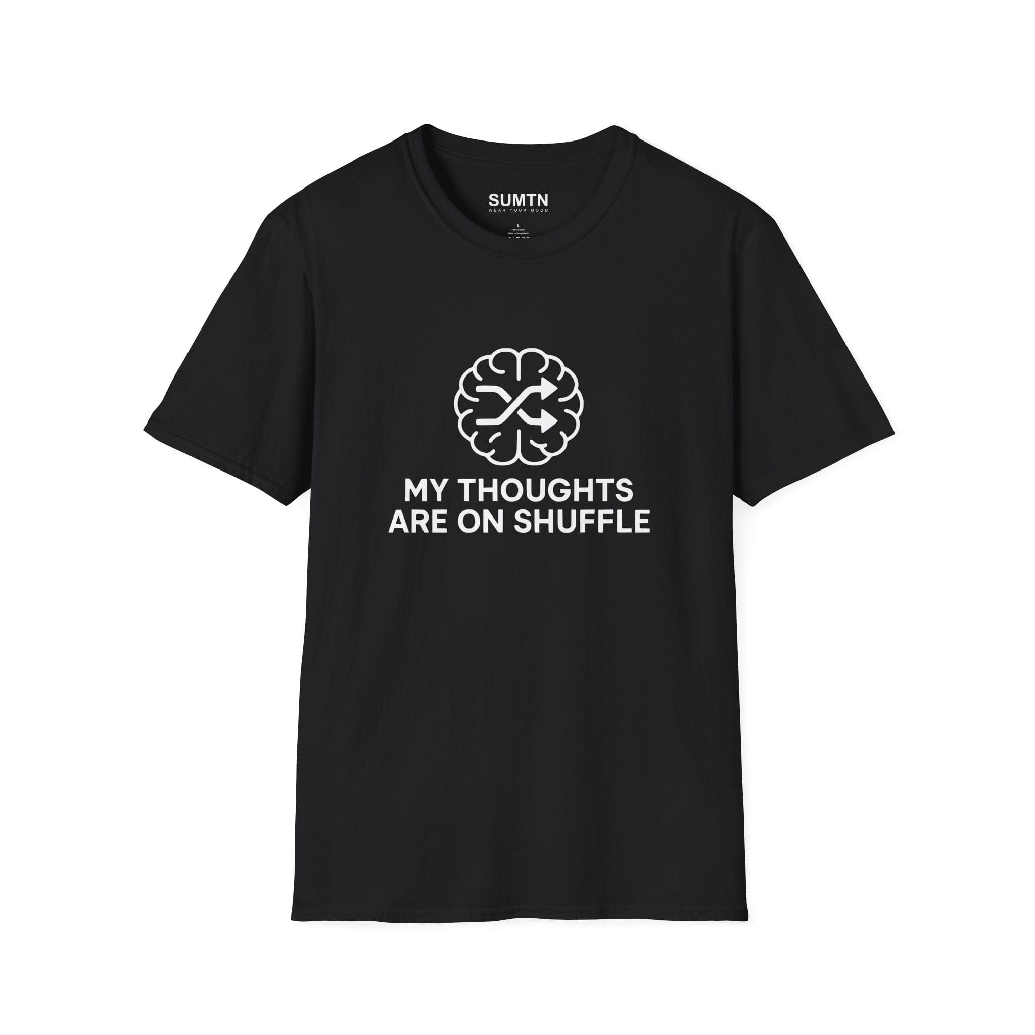 My Thoughts Are On Shuffle T-Shirt (Dark)