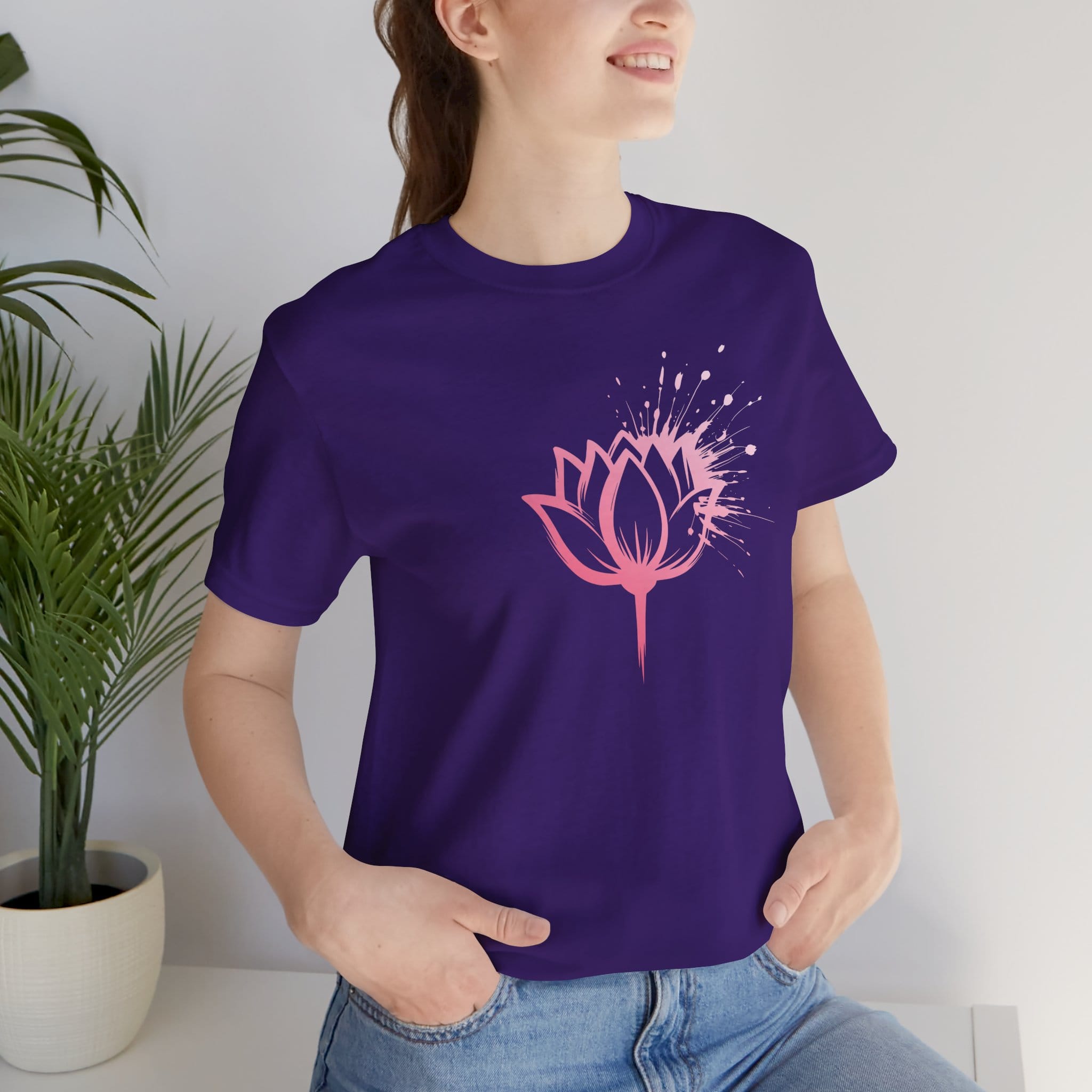 Lotus Ink Splash T-Shirt