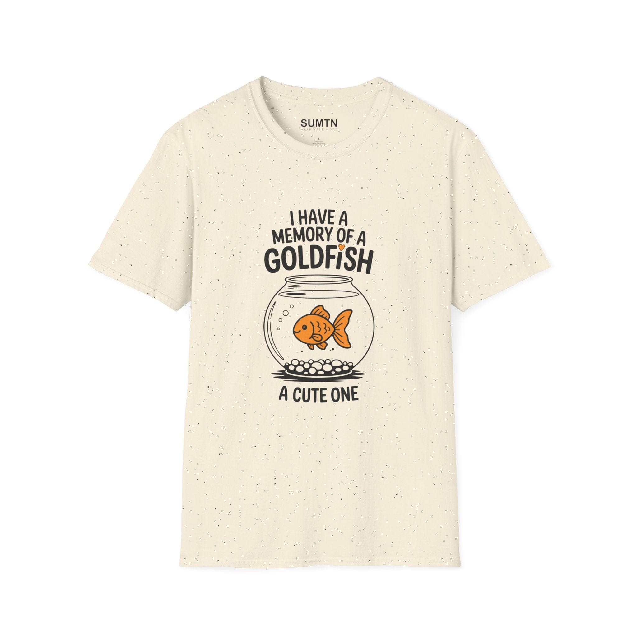 I Have a Memory of a Goldfish T-Shirt (Light)