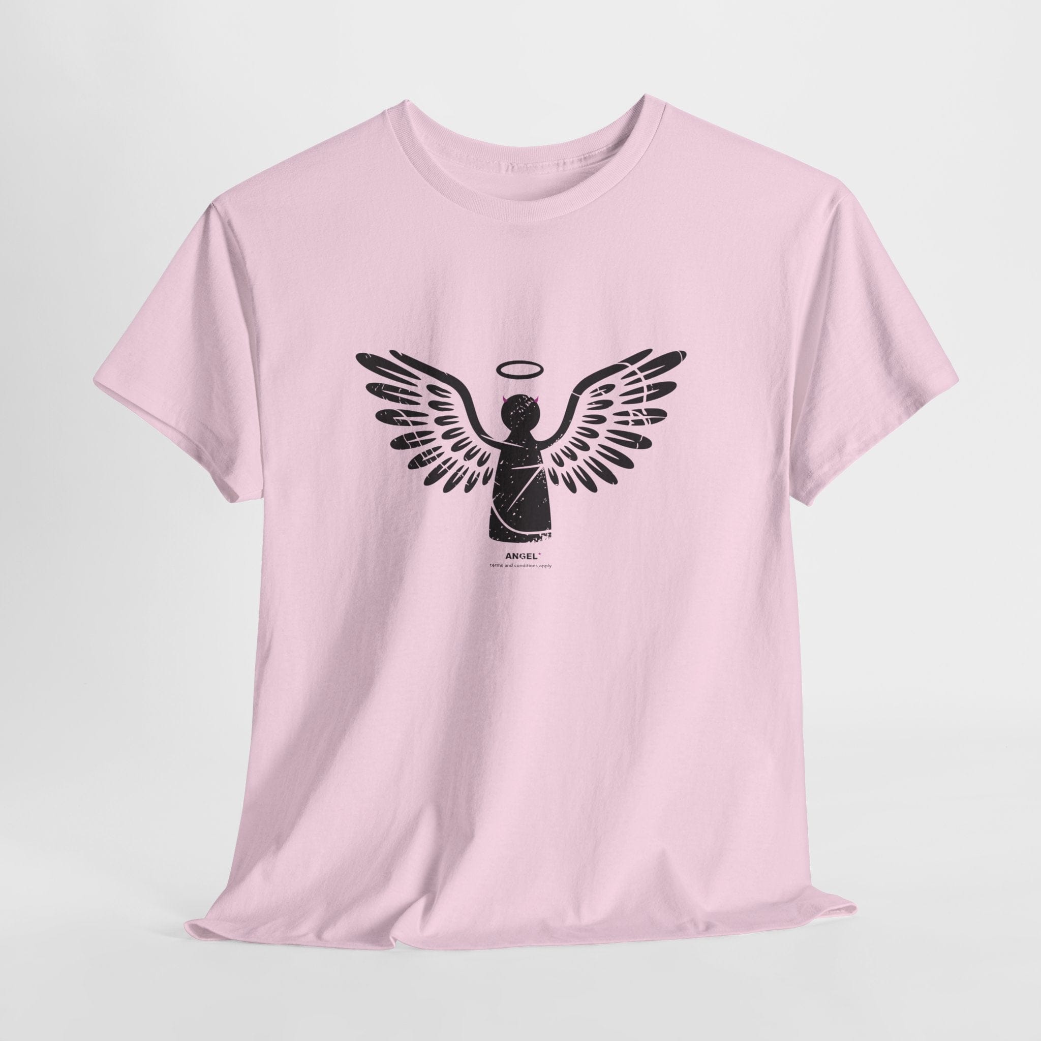 Angel With Terms and Conditions T-Shirt (Light)