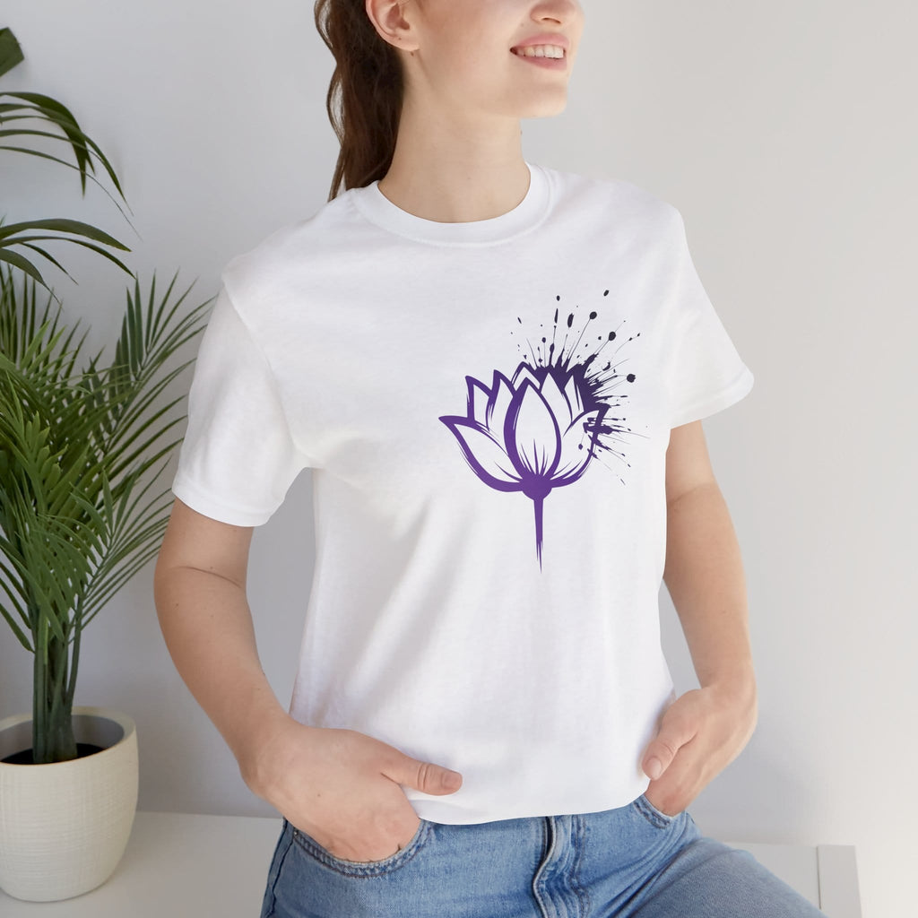 Lotus Ink Splash T-Shirt