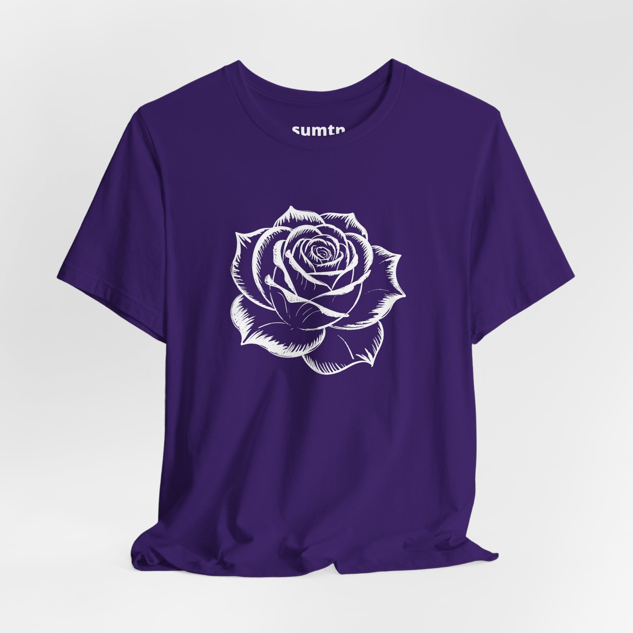 Vintage White Rose T-Shirt