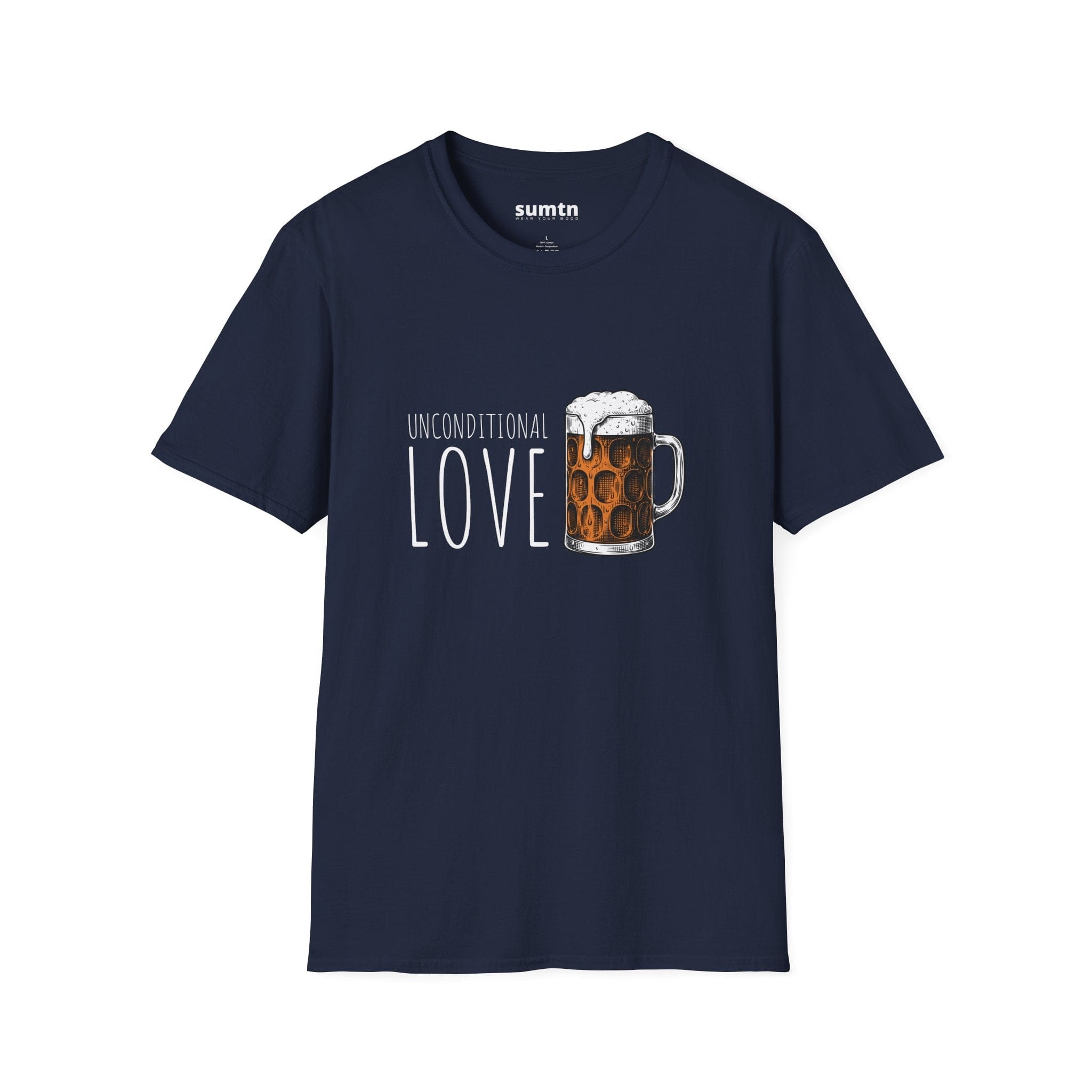 Unconditional Love Beer Soft T‑Shirt (Dark)