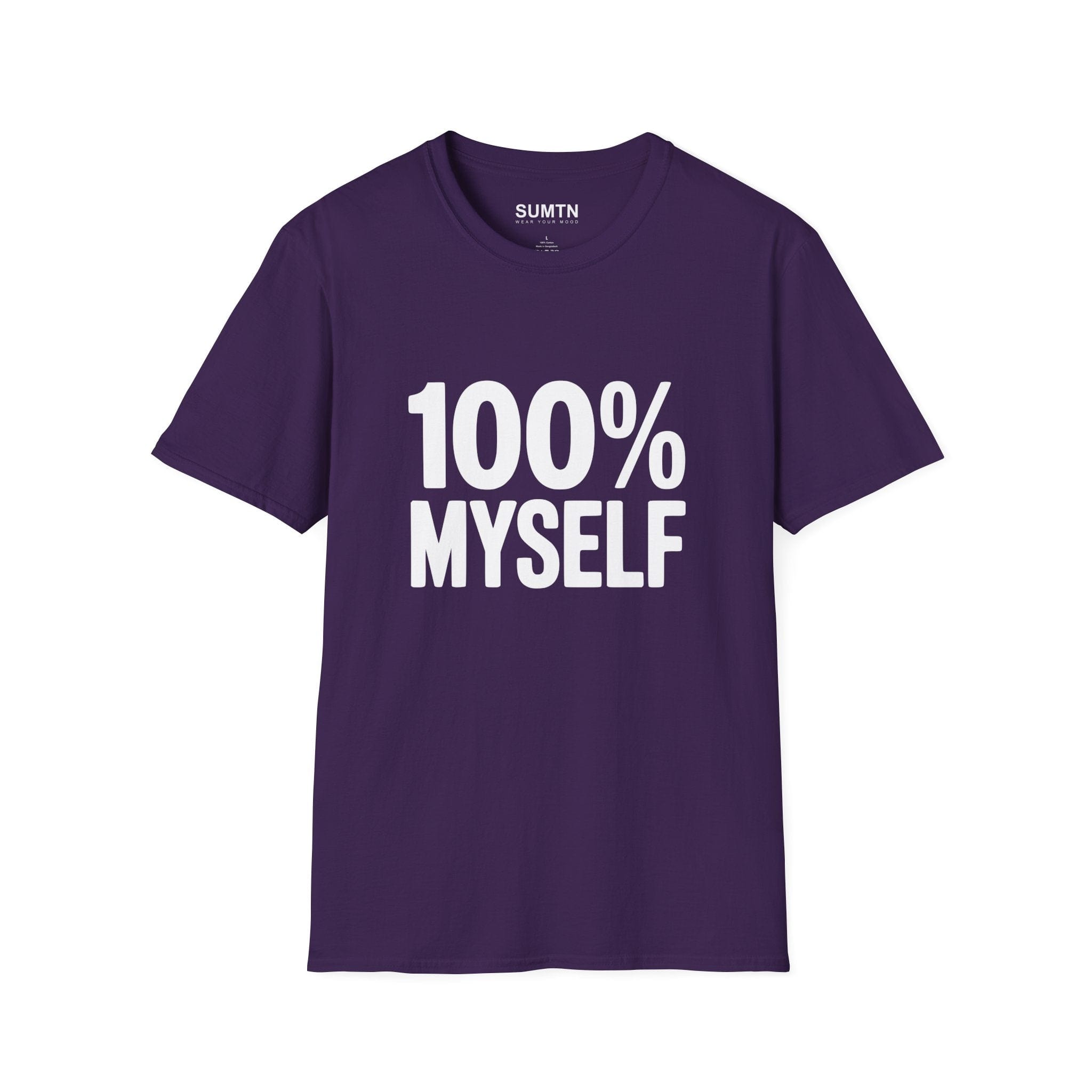 100% Myself T-Shirt (Dark)