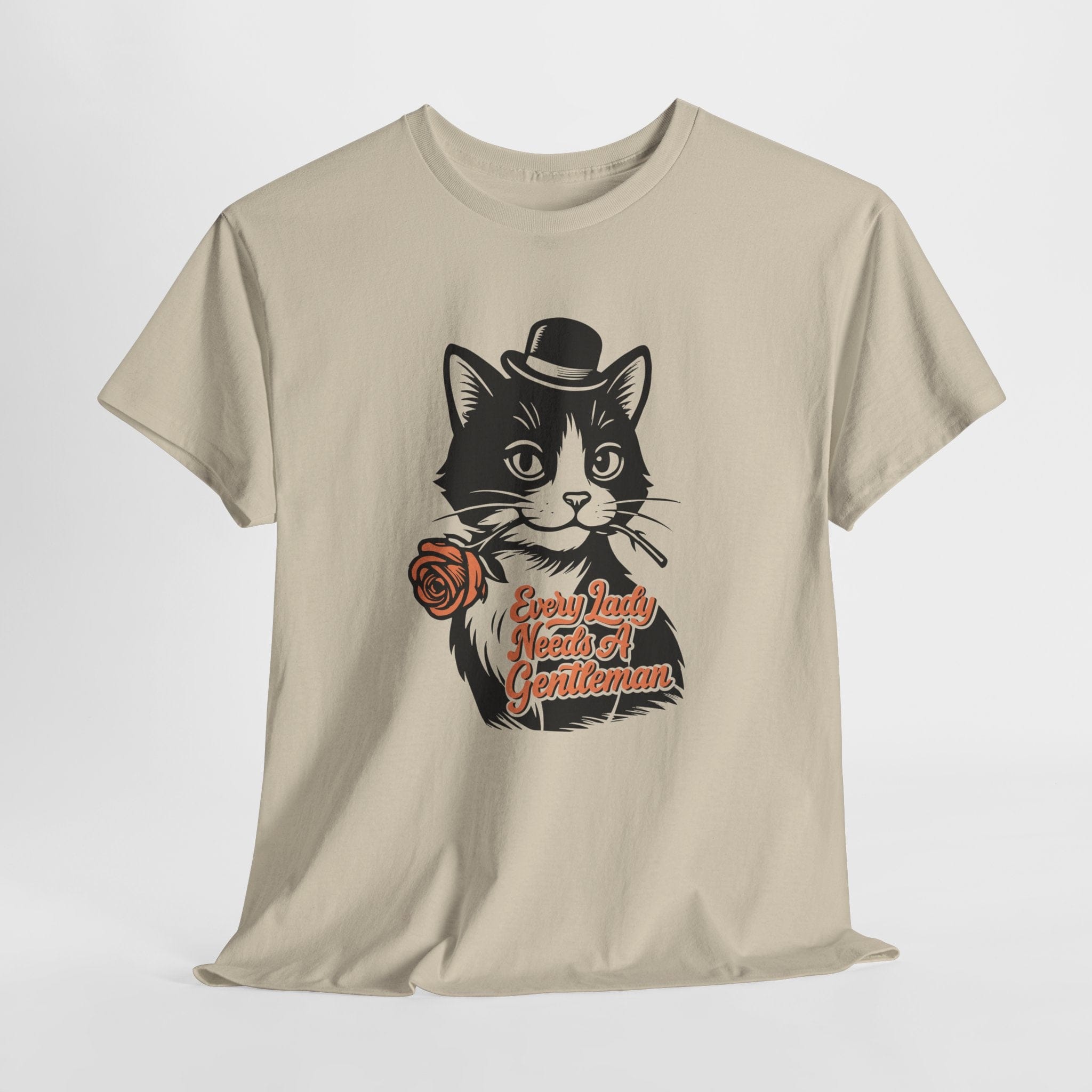Gentleman Cat Retro T-Shirt
