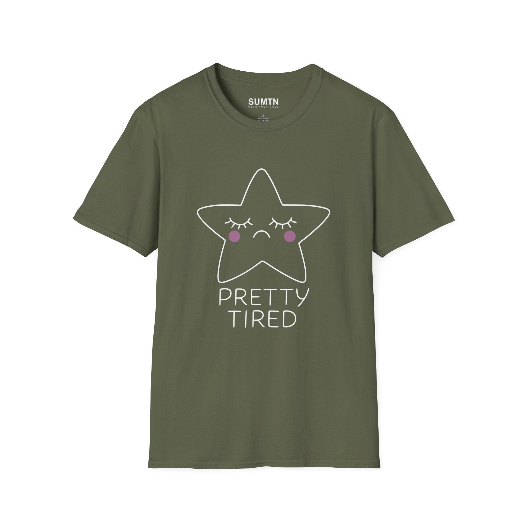 Pretty Tired Star T-Shirt (Dark)