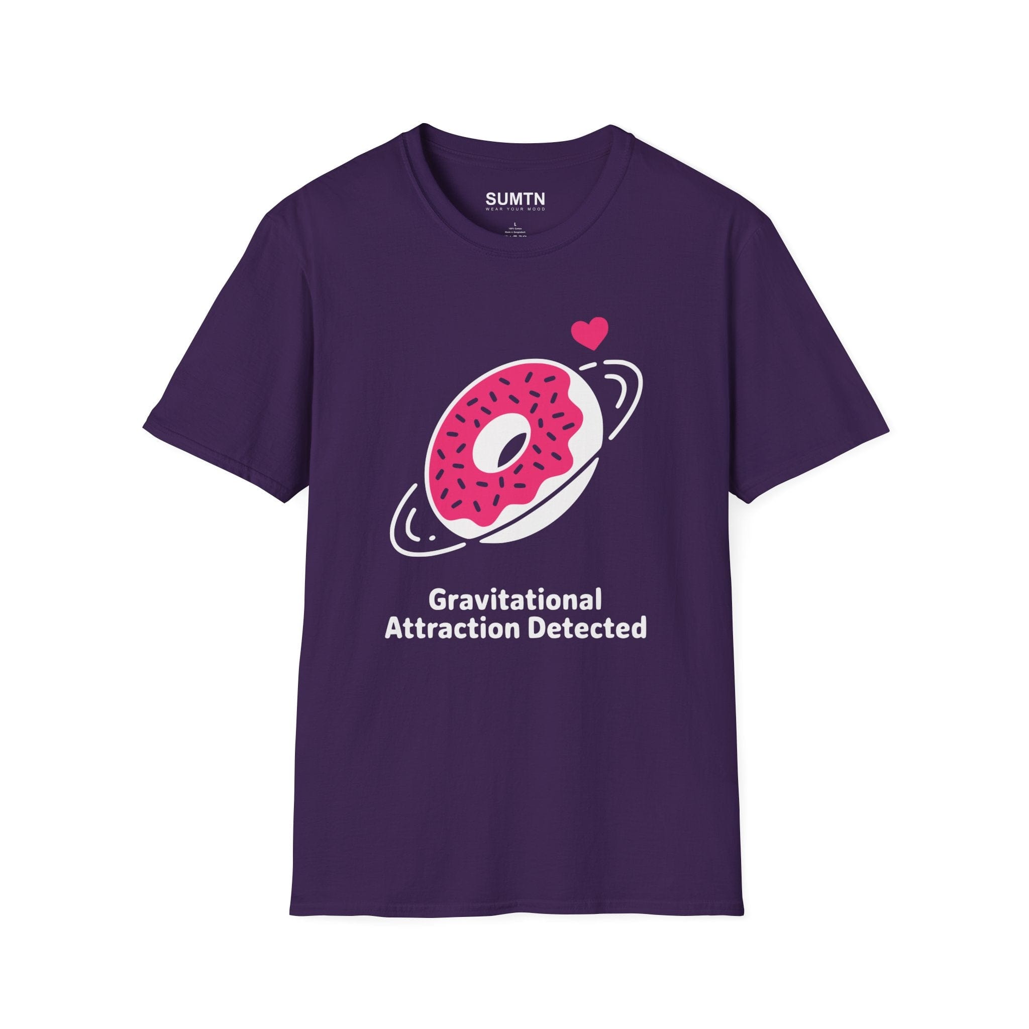 Gravitational Attraction Detected Donut T-Shirt (Dark)
