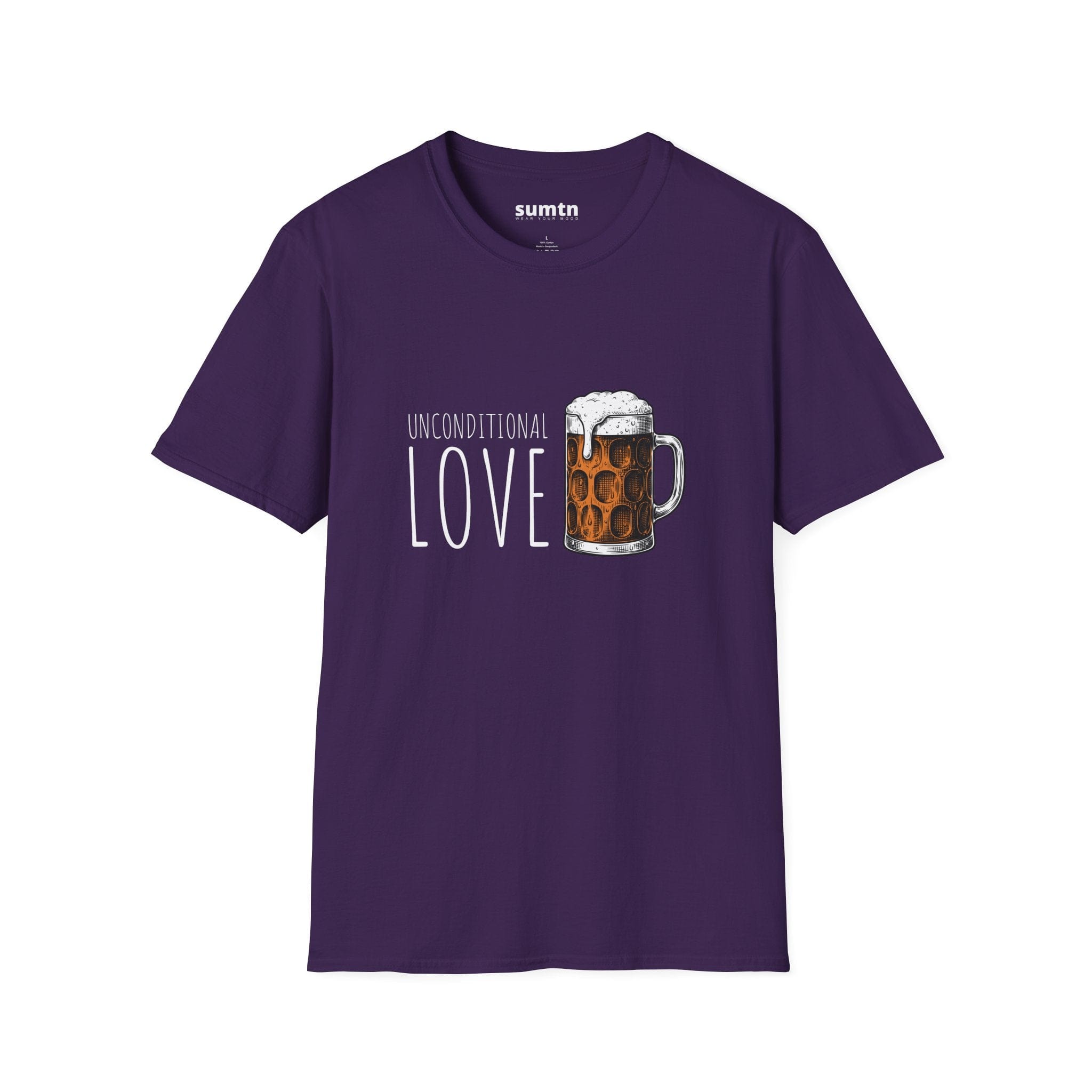 Unconditional Love Beer Soft T‑Shirt (Dark)