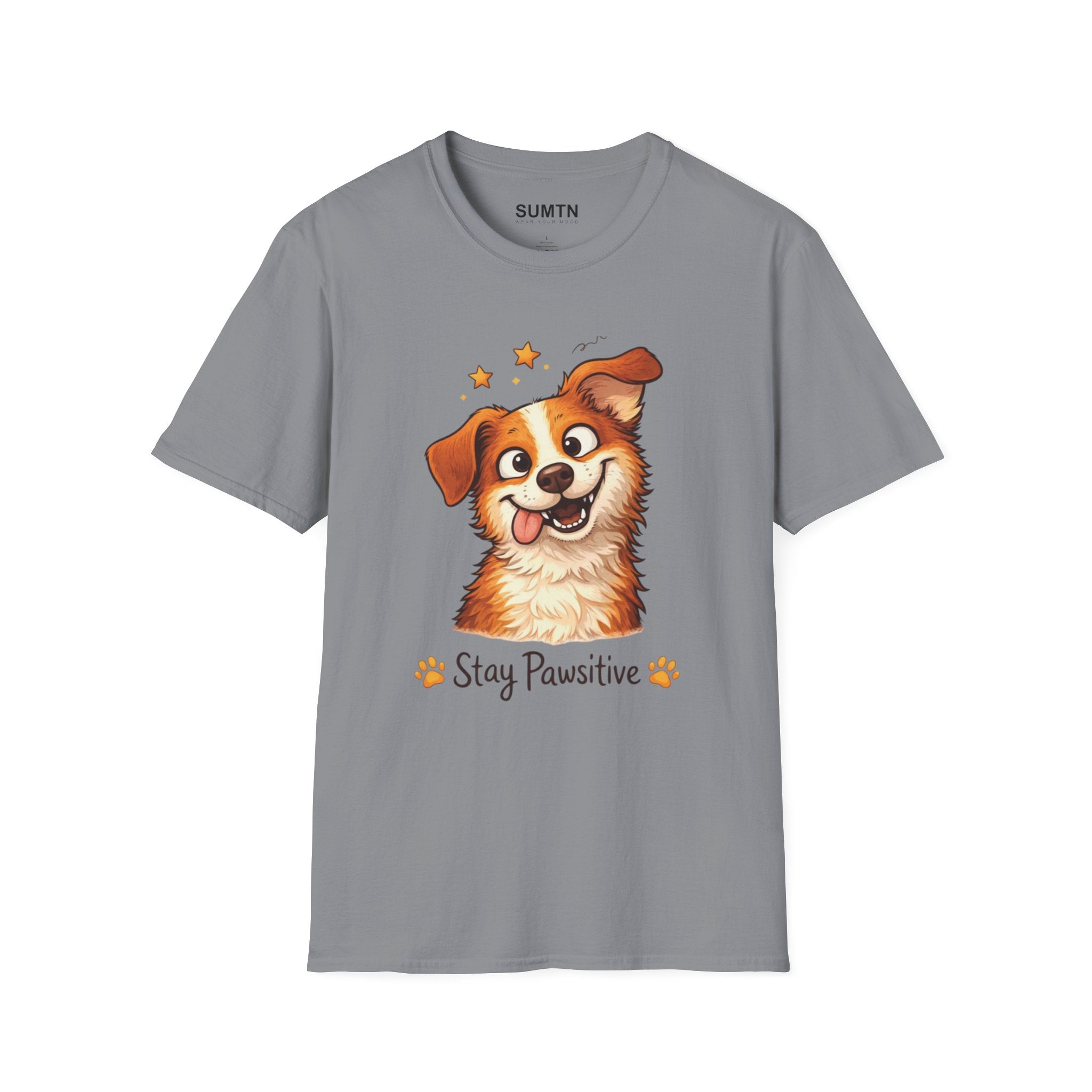Stay Pawsitive Soft T-Shirt