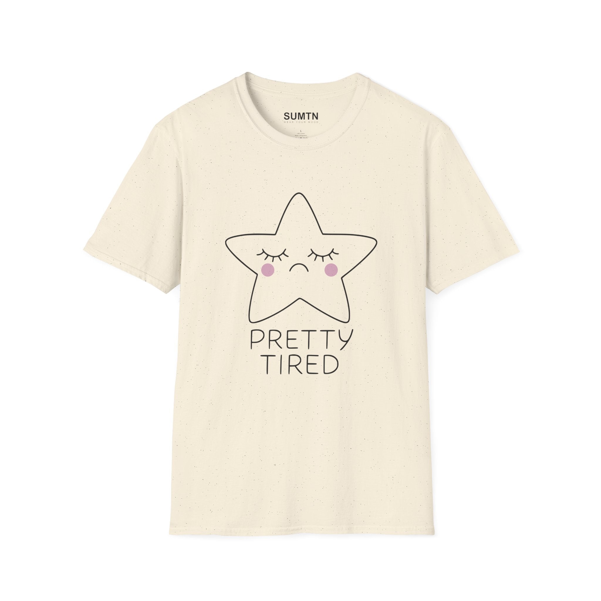 Pretty Tired Star T-Shirt (Light)
