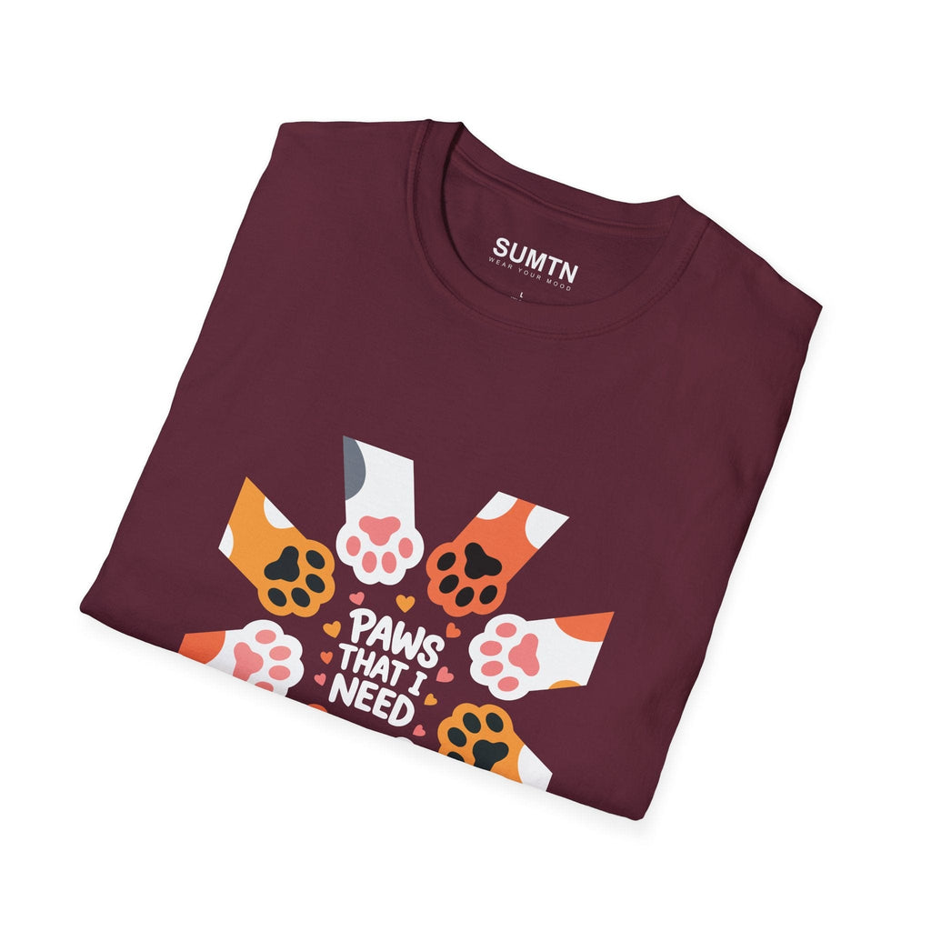 Paws That I Need Soft T-Shirt (Dark)
