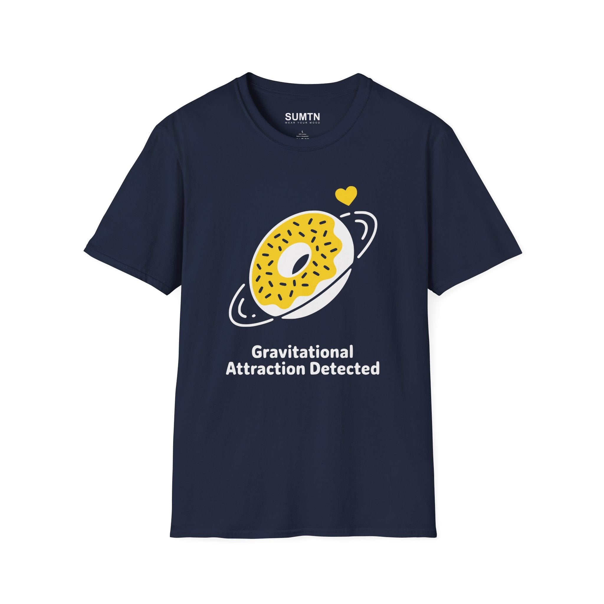 Gravitational Attraction Detected Donut T-Shirt (Dark)