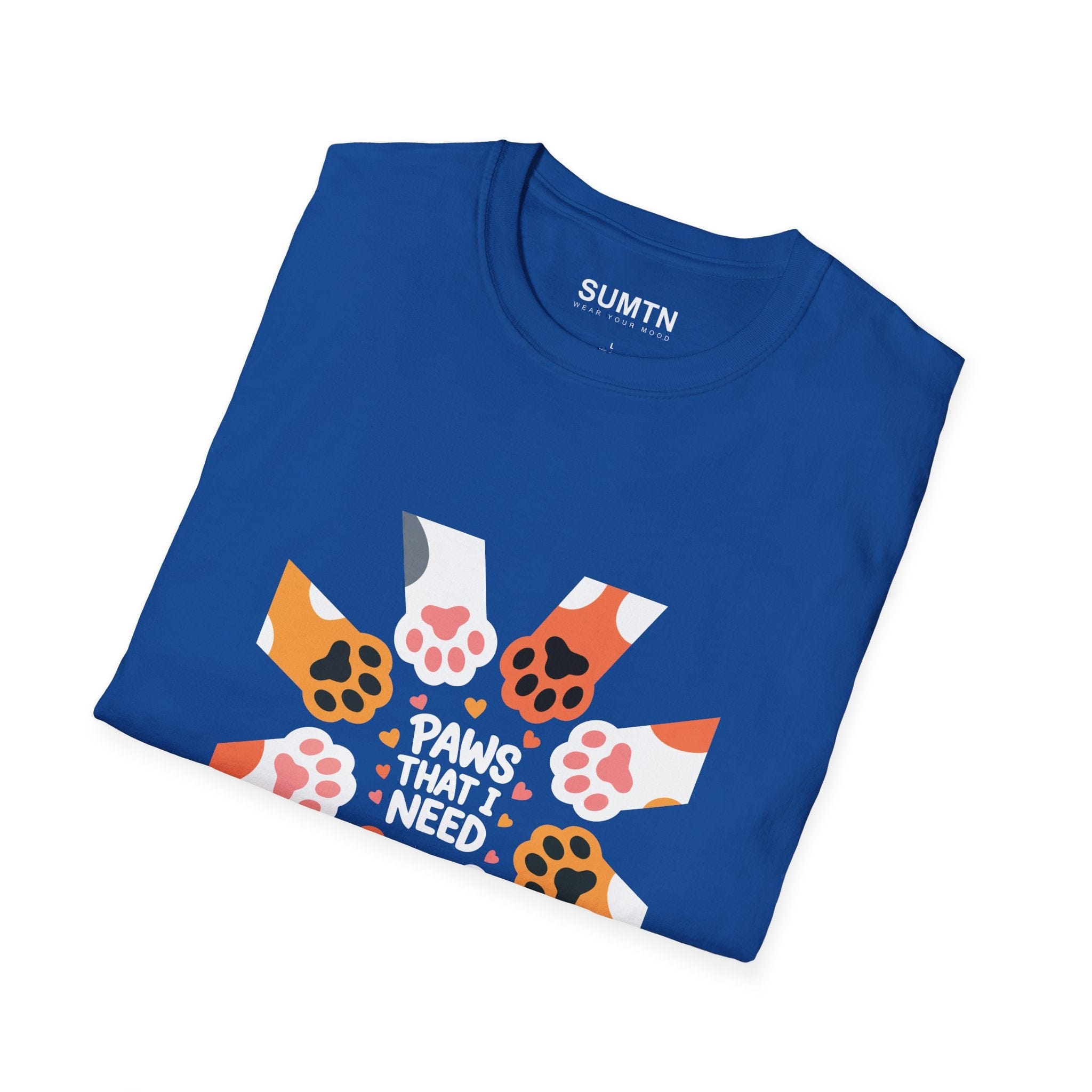 Paws That I Need Soft T-Shirt (Dark)