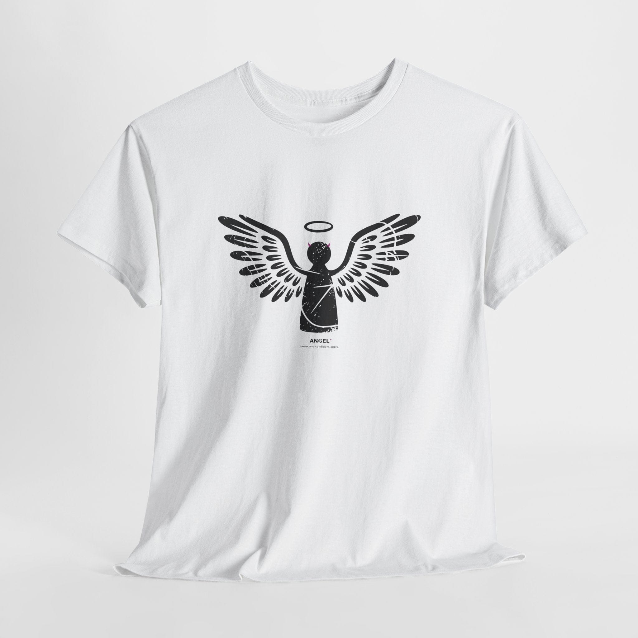 Angel With Terms and Conditions T-Shirt (Light)