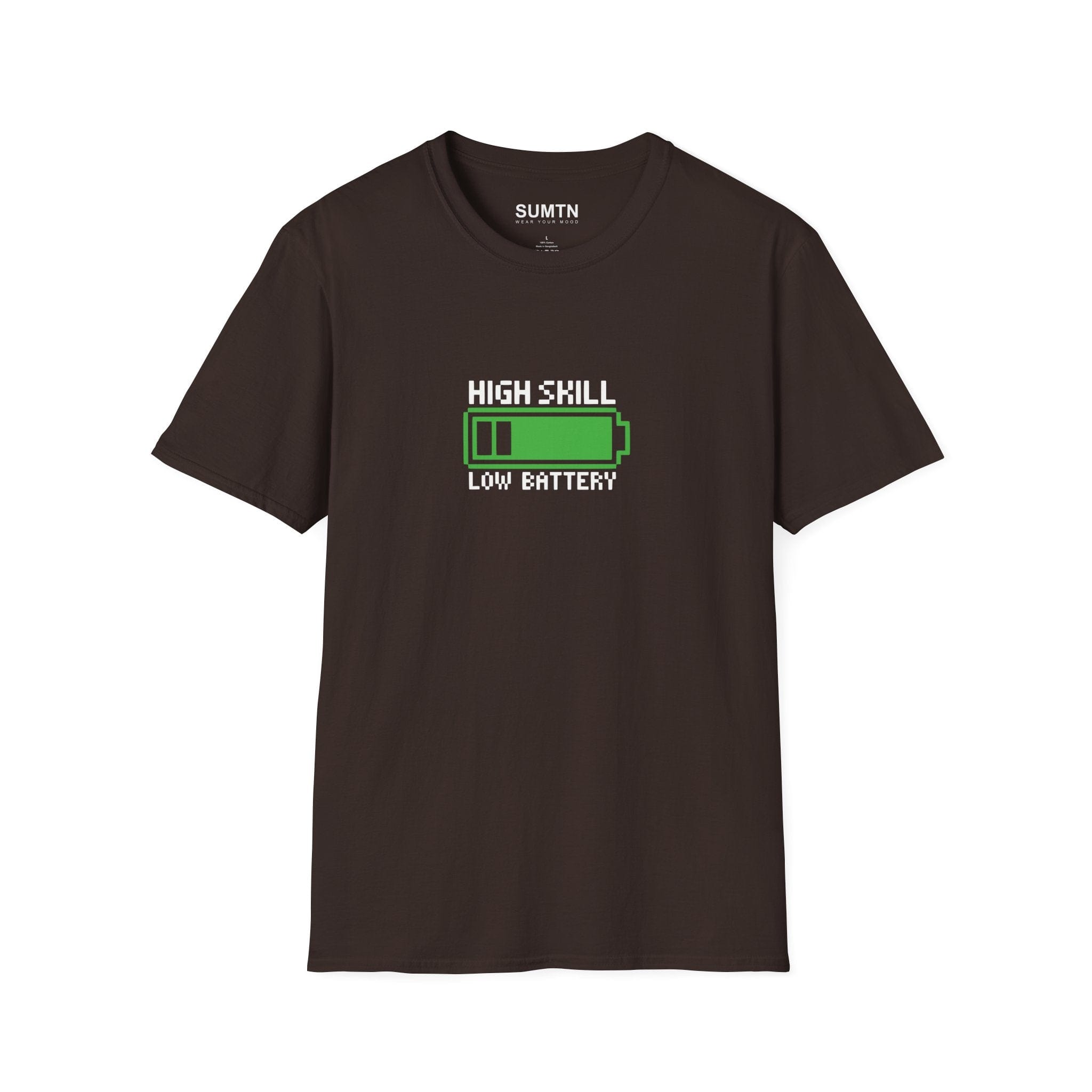 High Skill Low Battery T-Shirt (Dark)