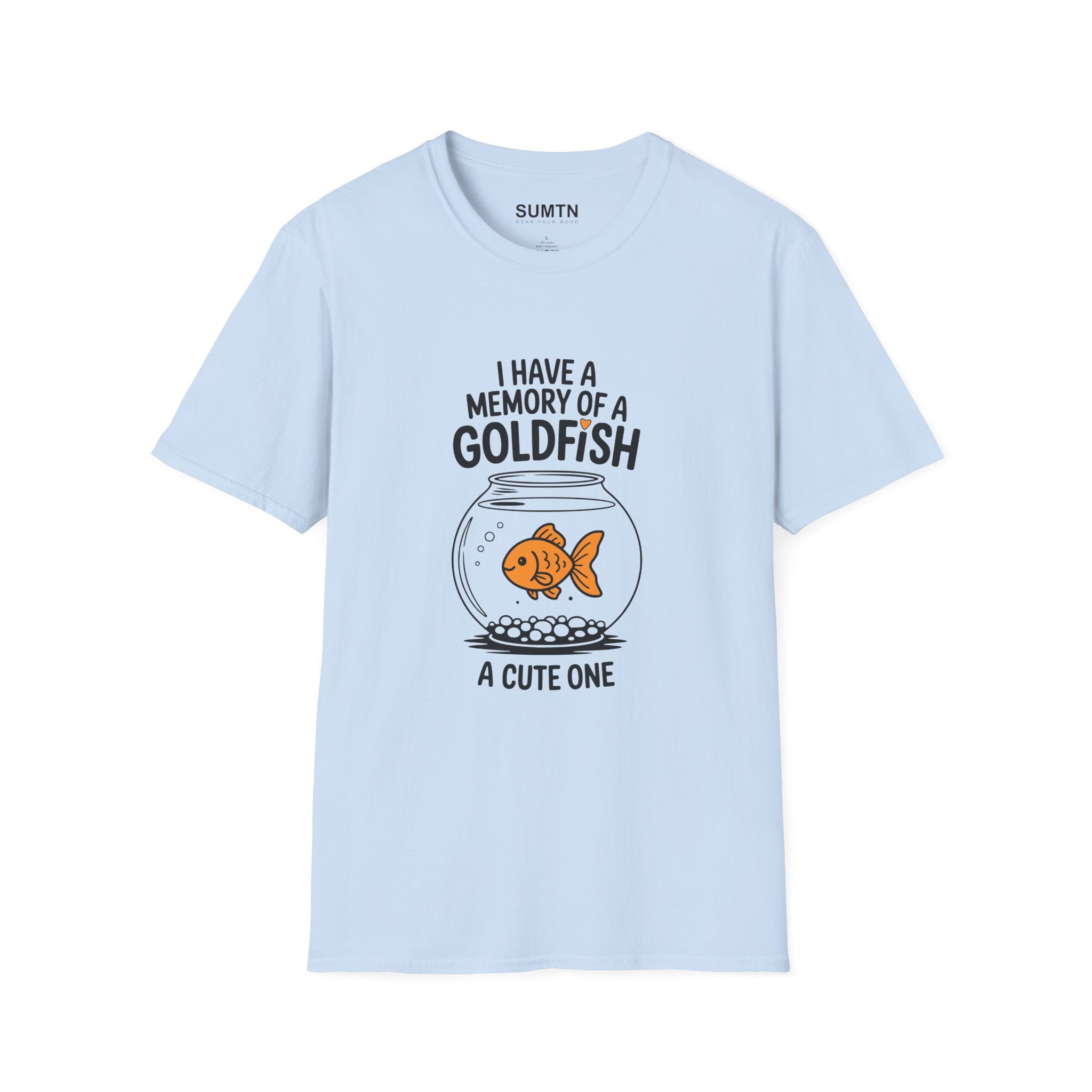 I Have a Memory of a Goldfish T-Shirt (Light)