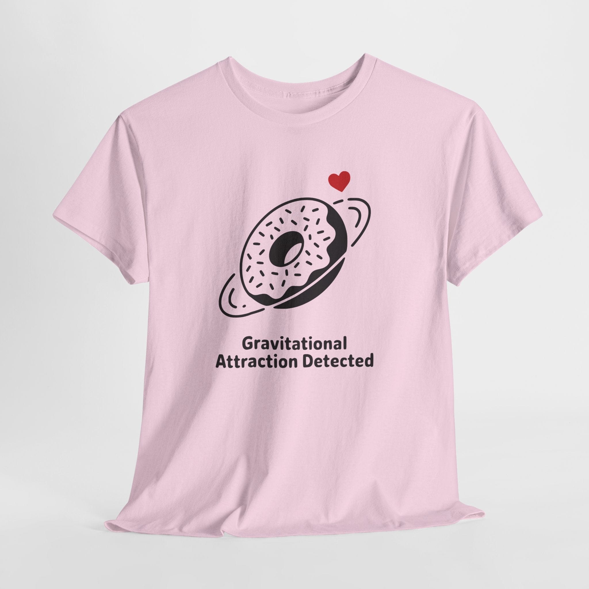 Gravitational Attraction Detected Donut T-Shirt (Light)