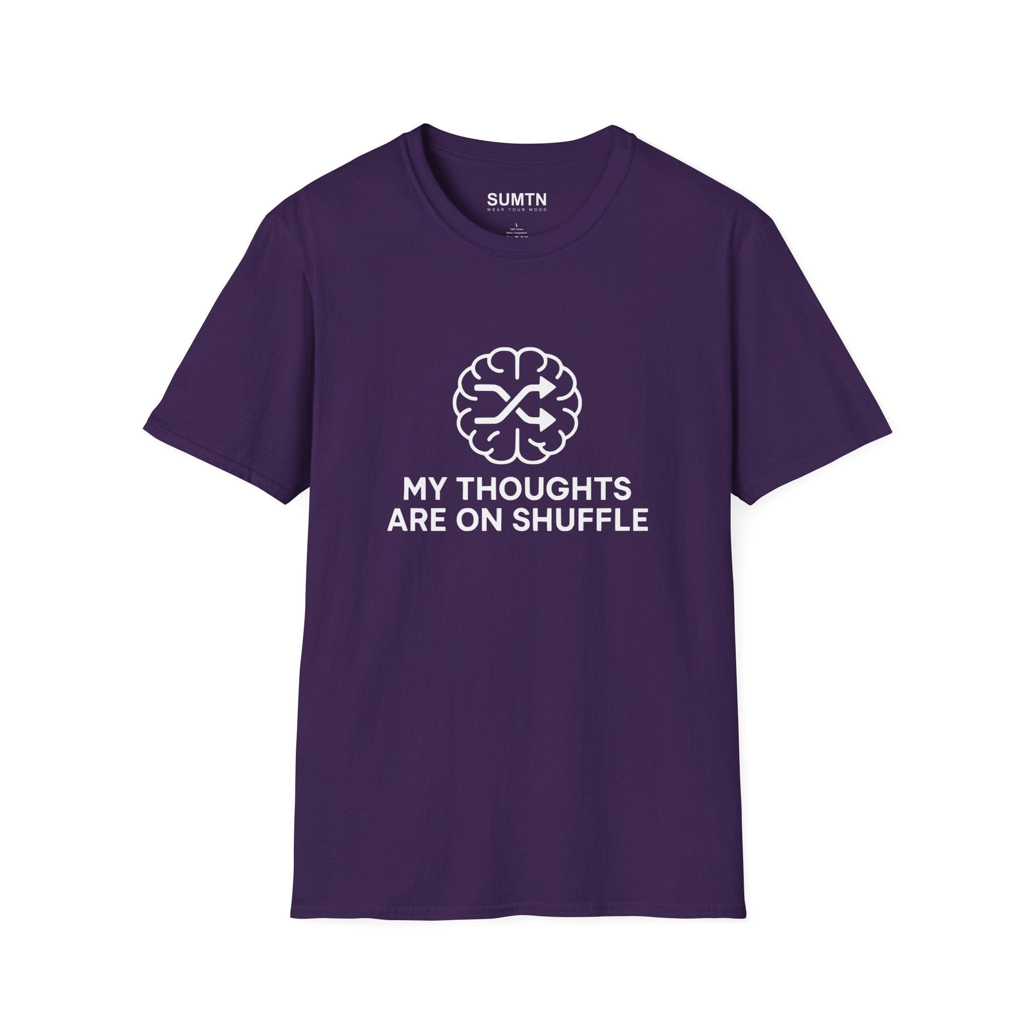 My Thoughts Are On Shuffle T-Shirt (Dark)