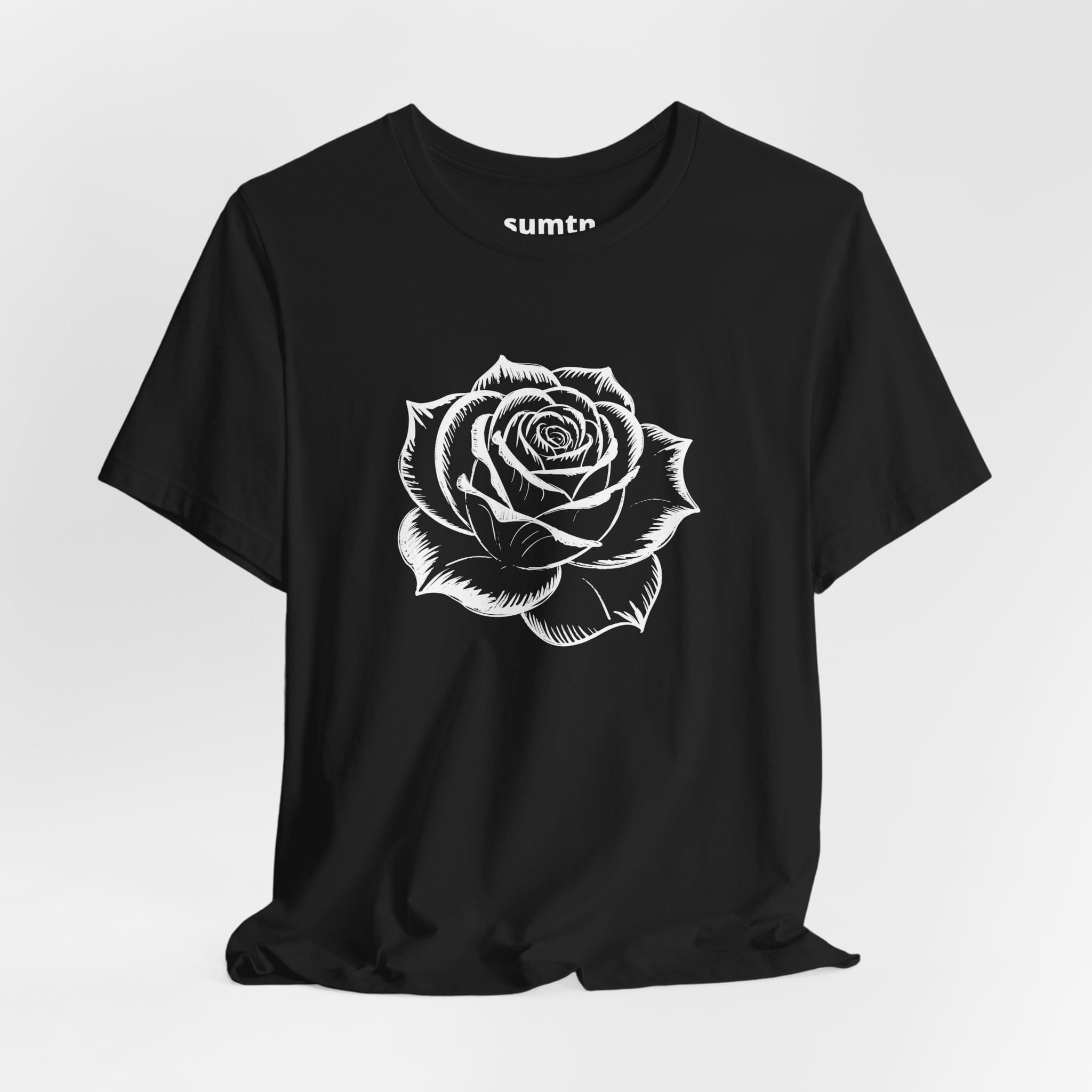 Vintage White Rose T-Shirt