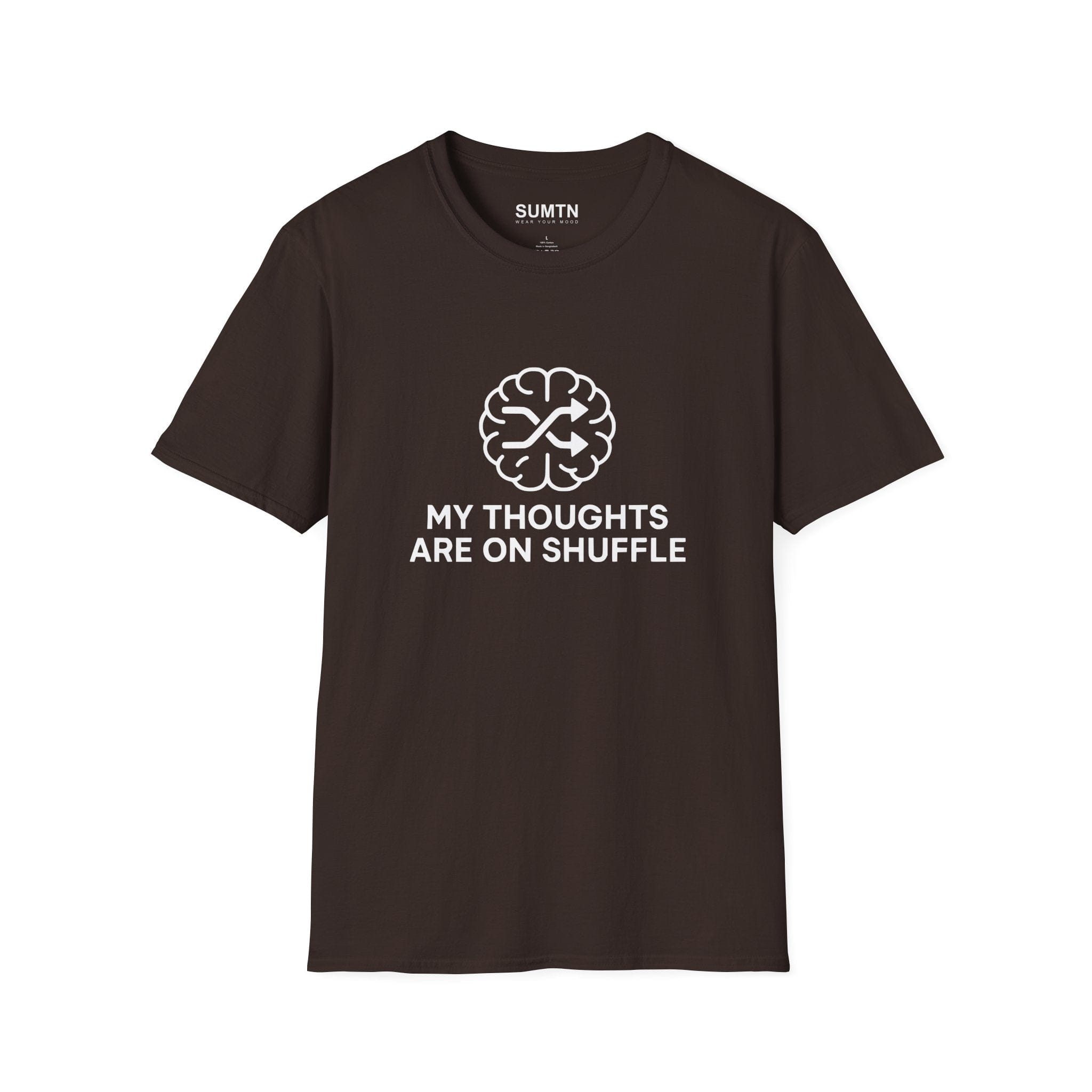 My Thoughts Are On Shuffle T-Shirt (Dark)