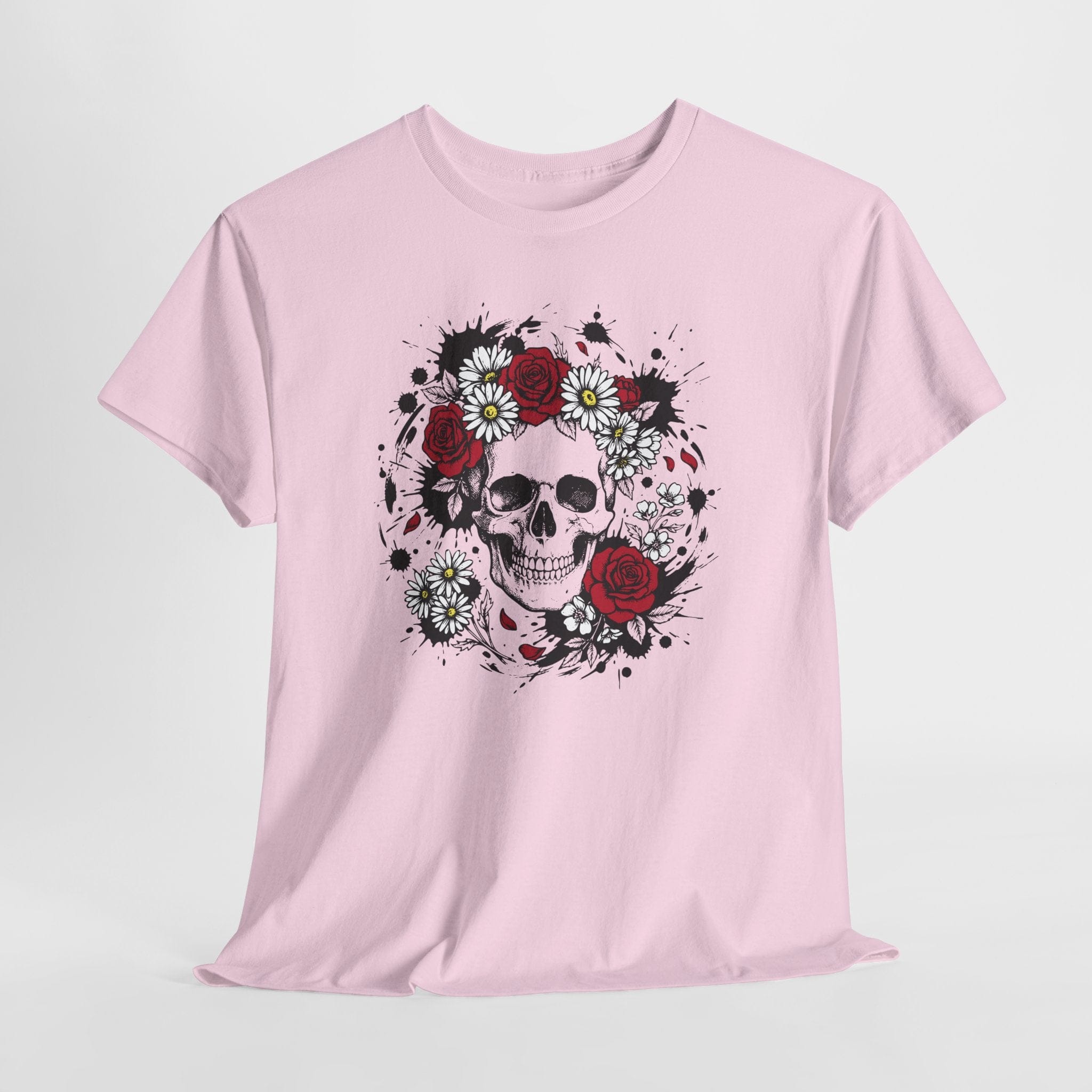 Skull & Roses Graphic T-Shirt