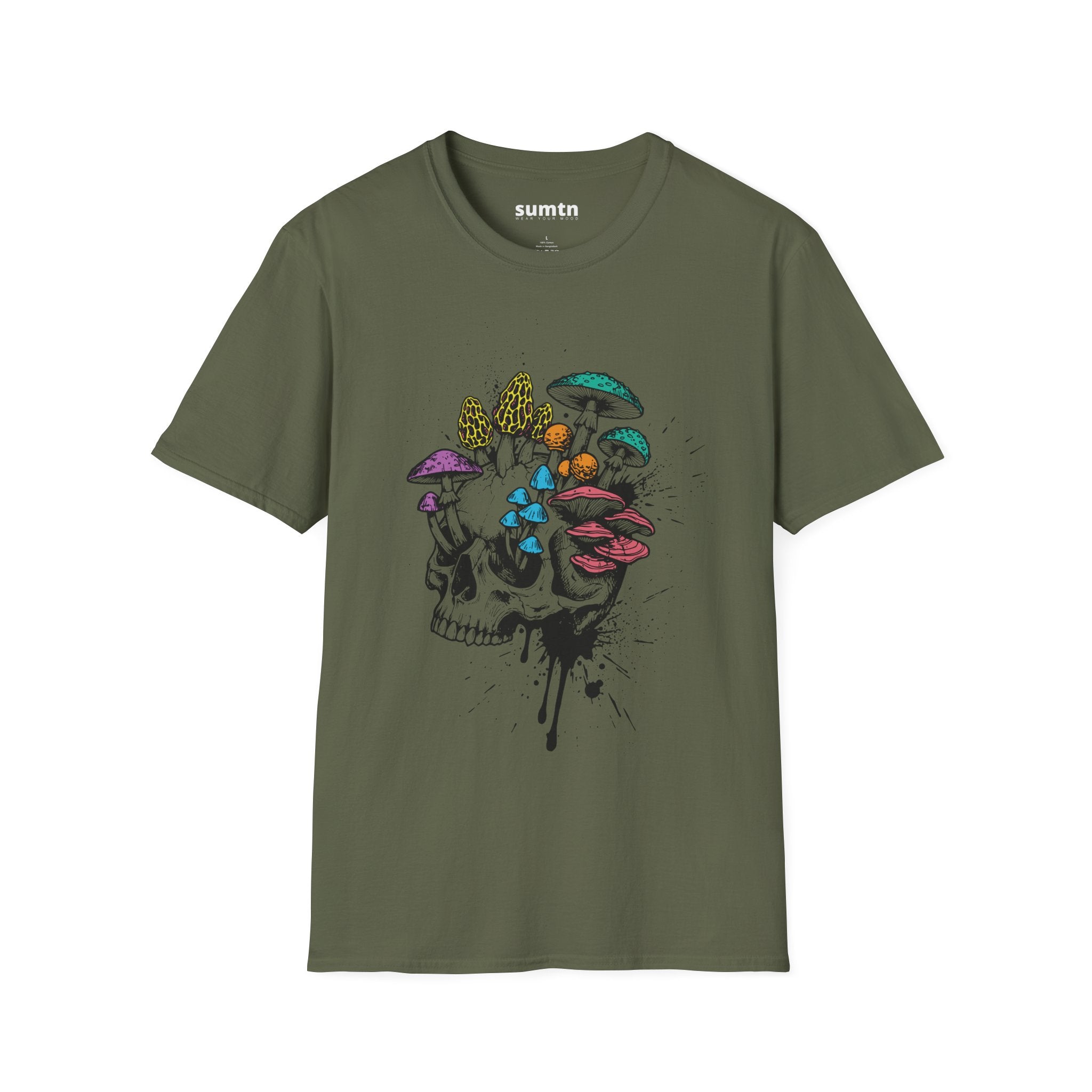 Skull & Mushrooms T-Shirt