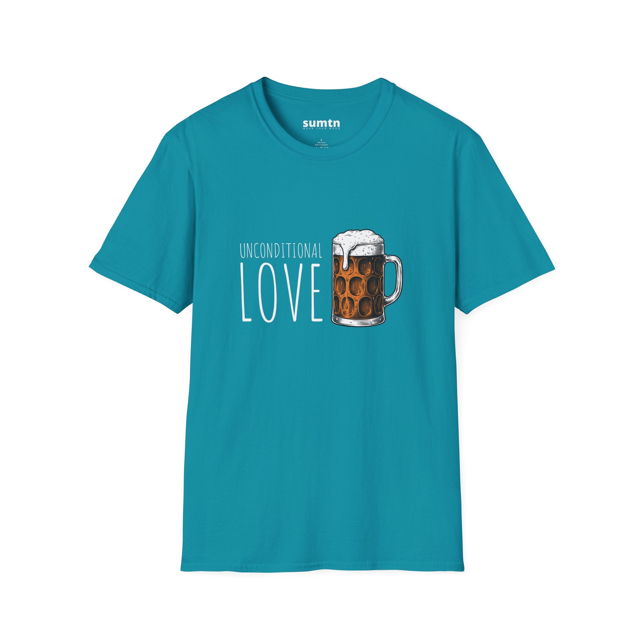 Unconditional Love Beer Soft T‑Shirt (Dark)