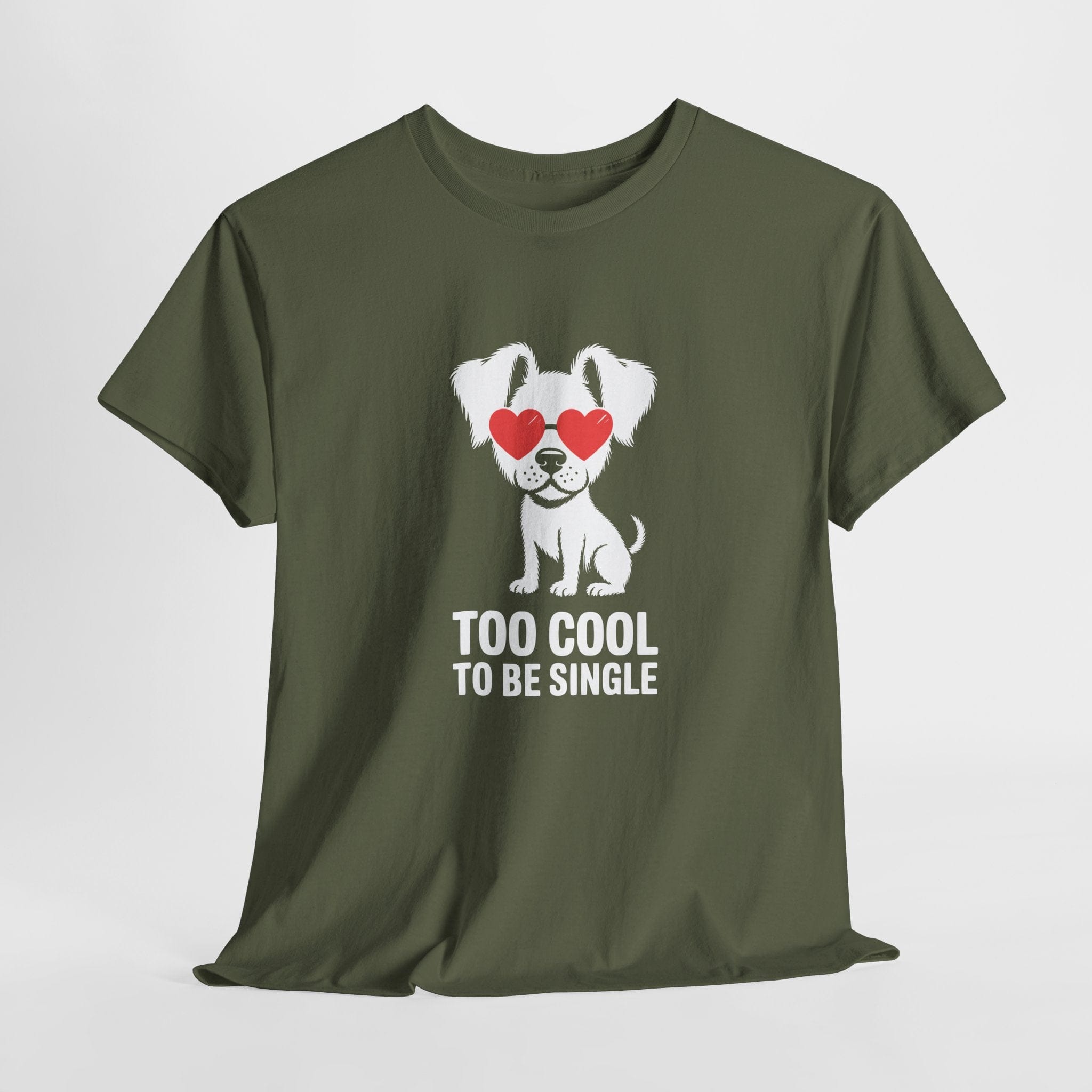 Too Cool To Be Single Dog T-Shirt