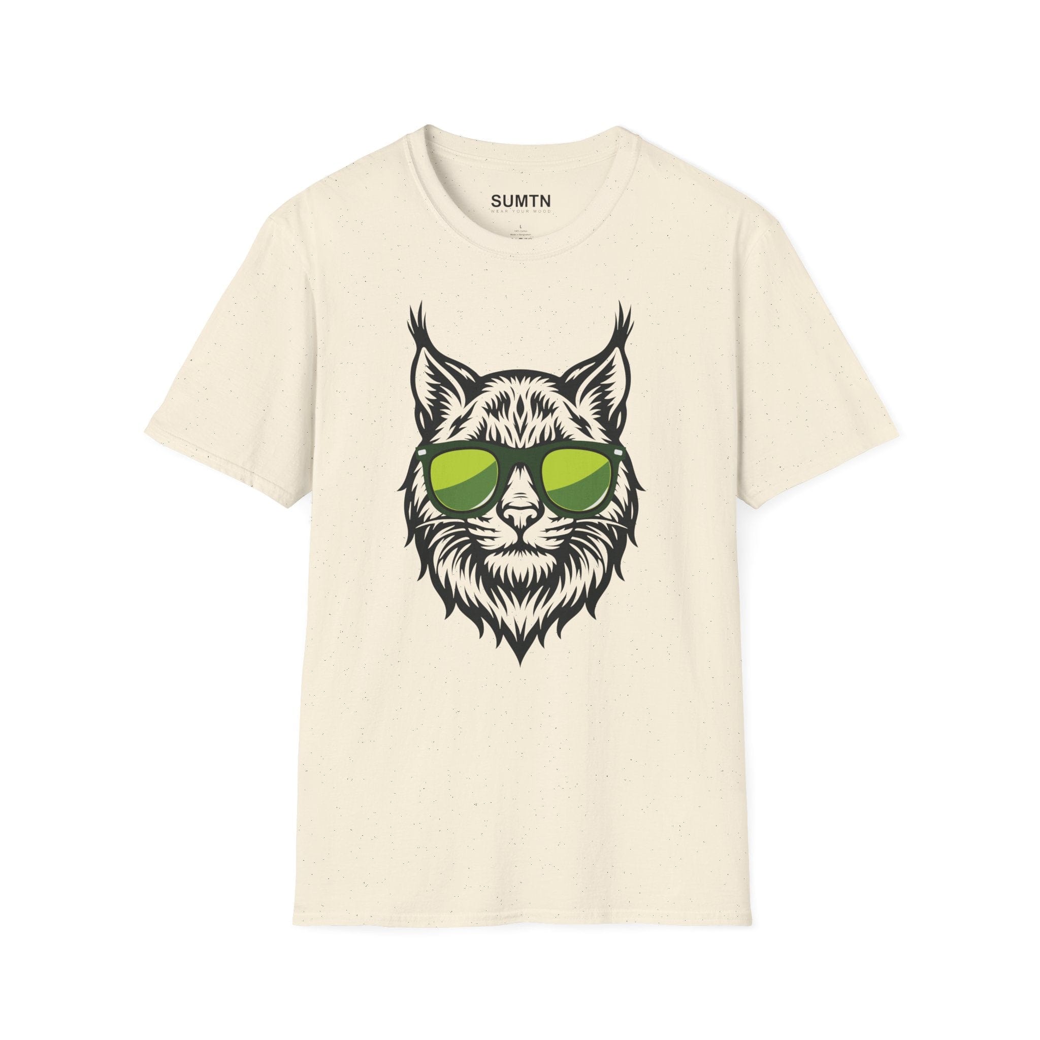 Cool Bobcat with Sunglasses T-Shirt