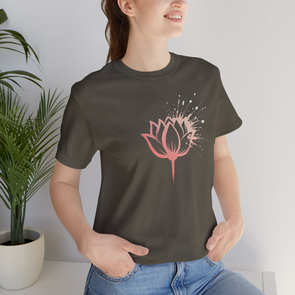Lotus Ink Splash T-Shirt