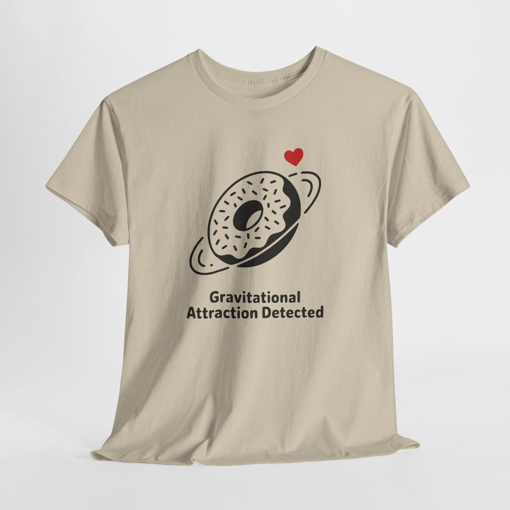 Gravitational Attraction Detected Donut T-Shirt (Light)
