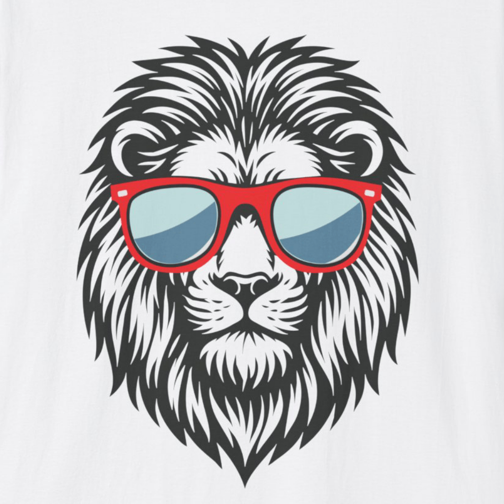 Cool Lion with Sunglasses T-Shirt