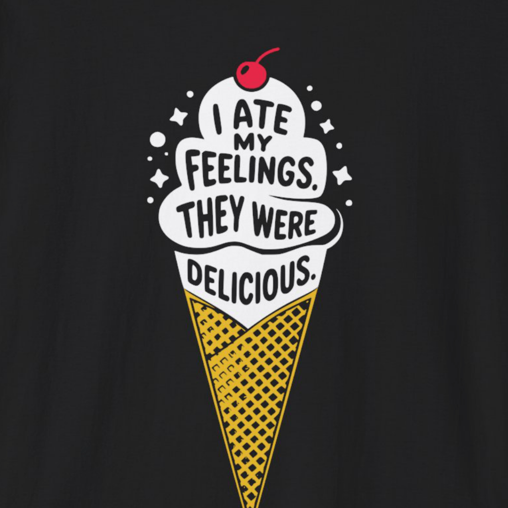 I Ate My Feelings. They Were Delicious. T-Shirt