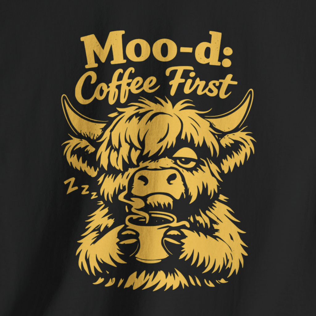 Bison Coffee Mood T-Shirt
