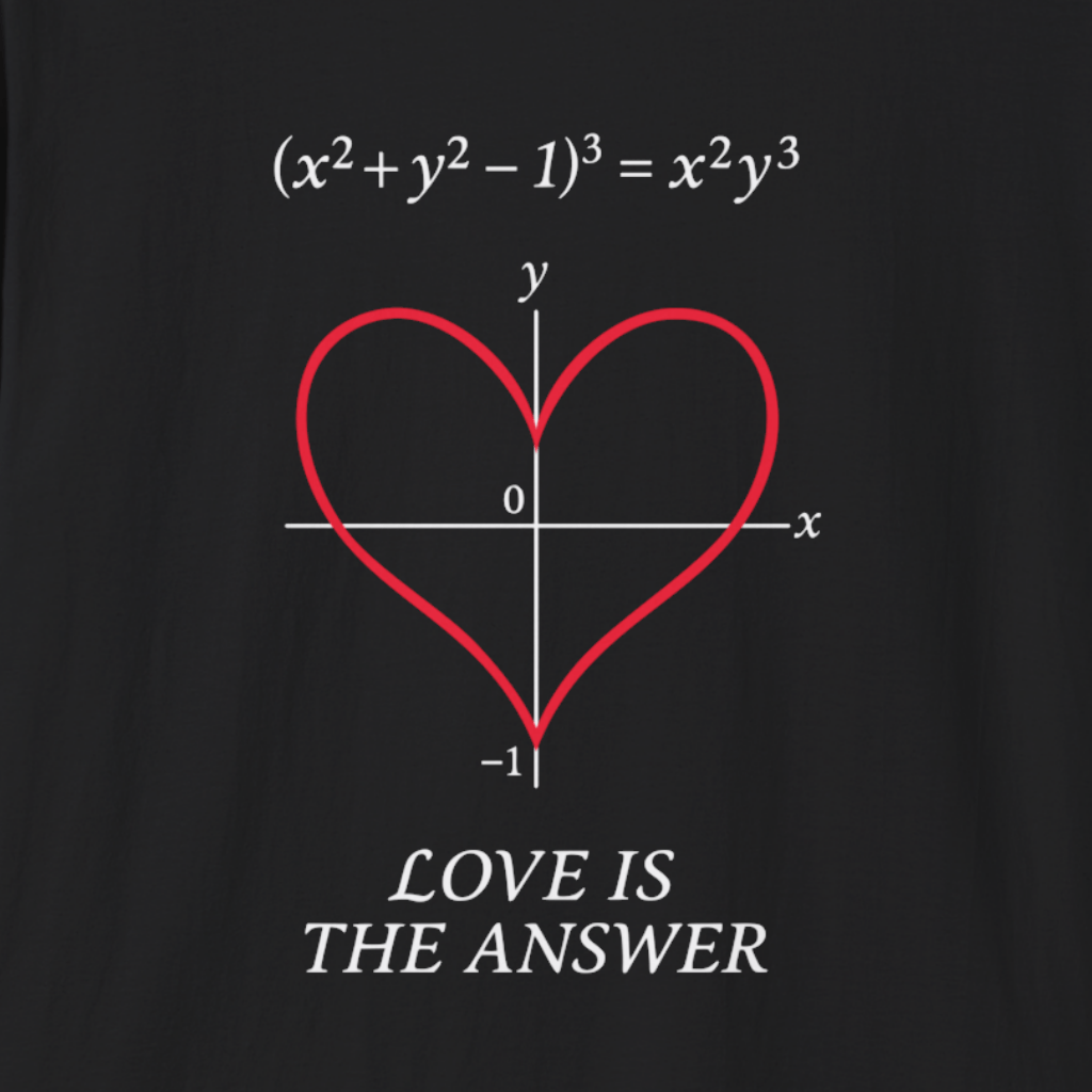 Love Is The Answer Math Soft T-Shirt
