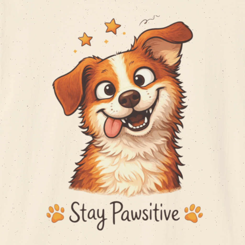 Stay Pawsitive Soft T-Shirt
