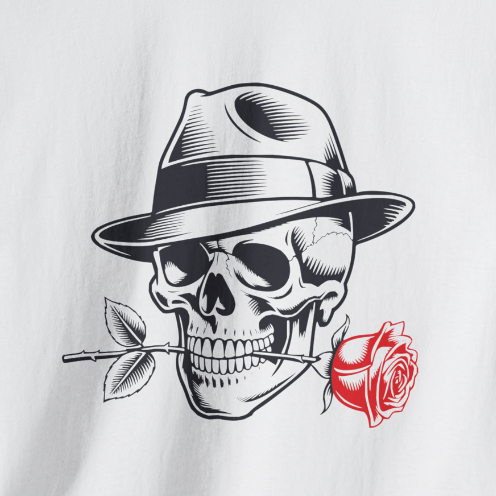 Skull Fedora T-shirt