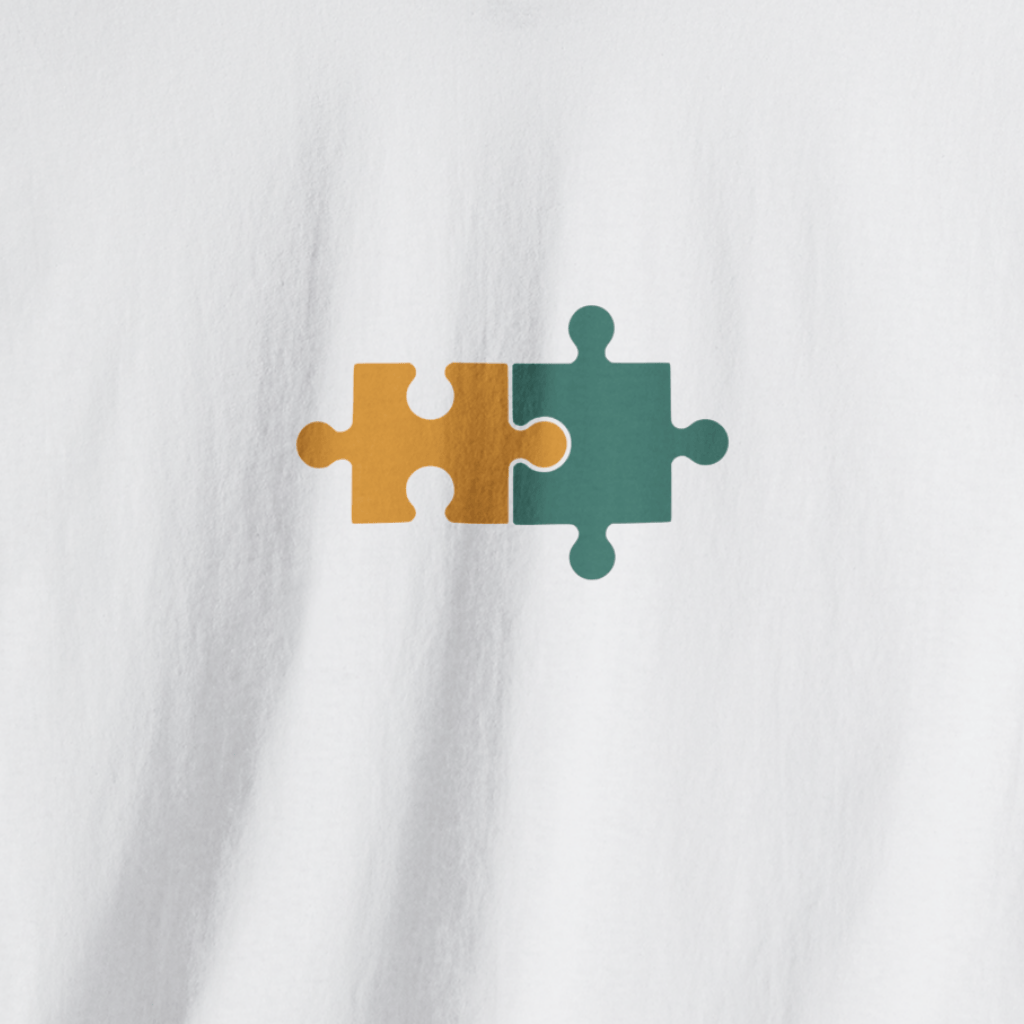 Puzzle Piece Minimalist T-Shirt