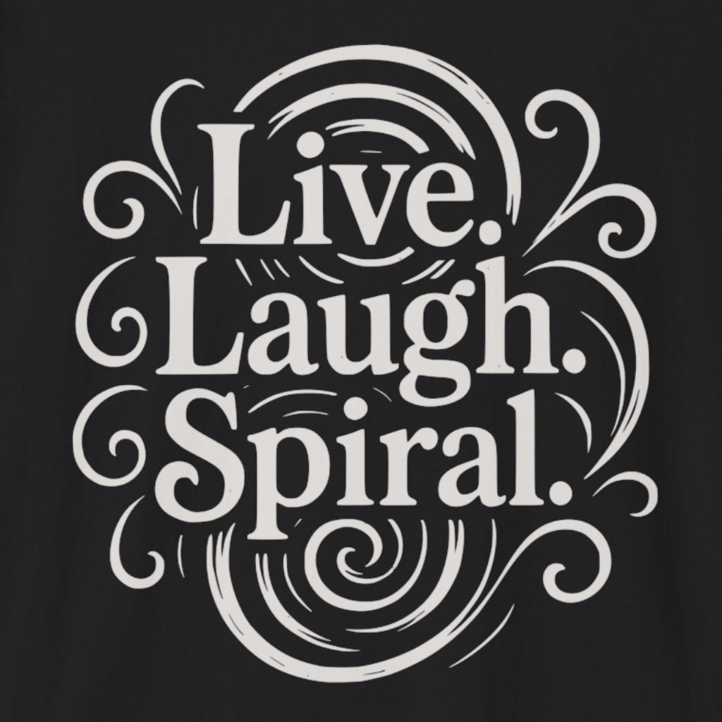 Live. Laugh. Spiral. T-Shirt