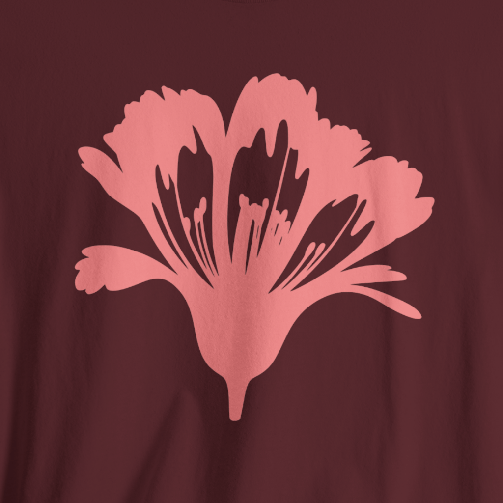 Floral Silhouette T-Shirt
