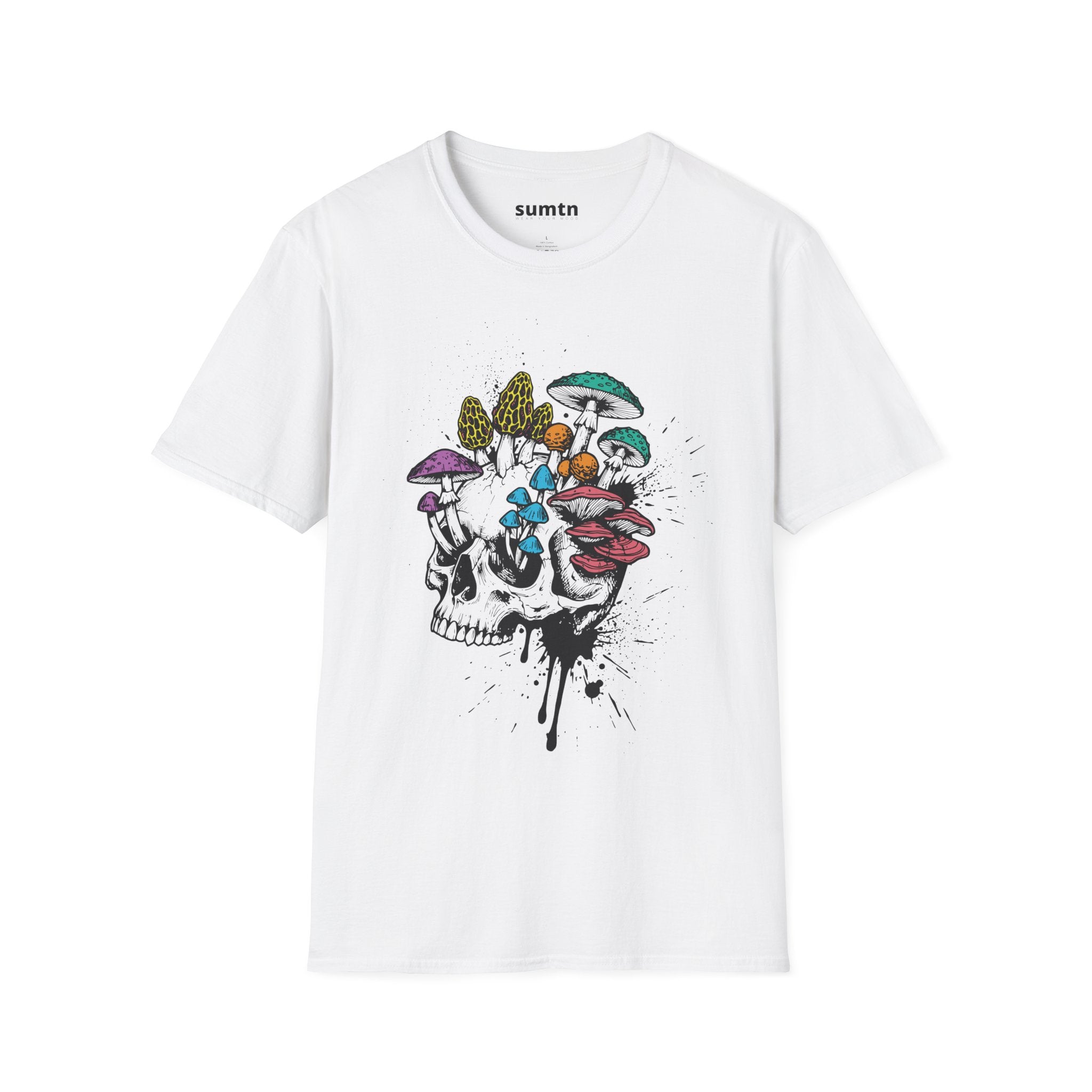 Skull & Mushrooms T-Shirt