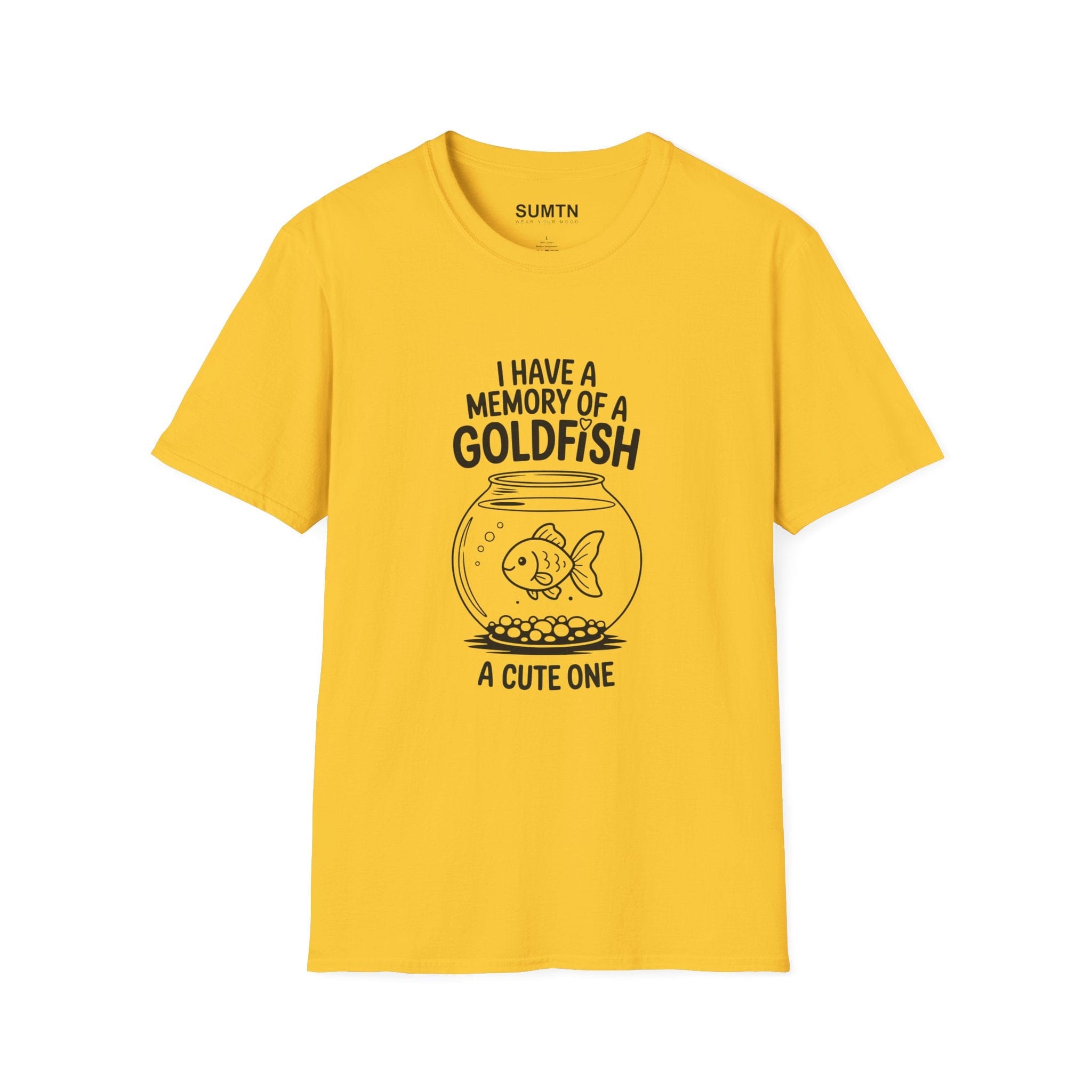 I Have a Memory of a Goldfish T-Shirt (Light)