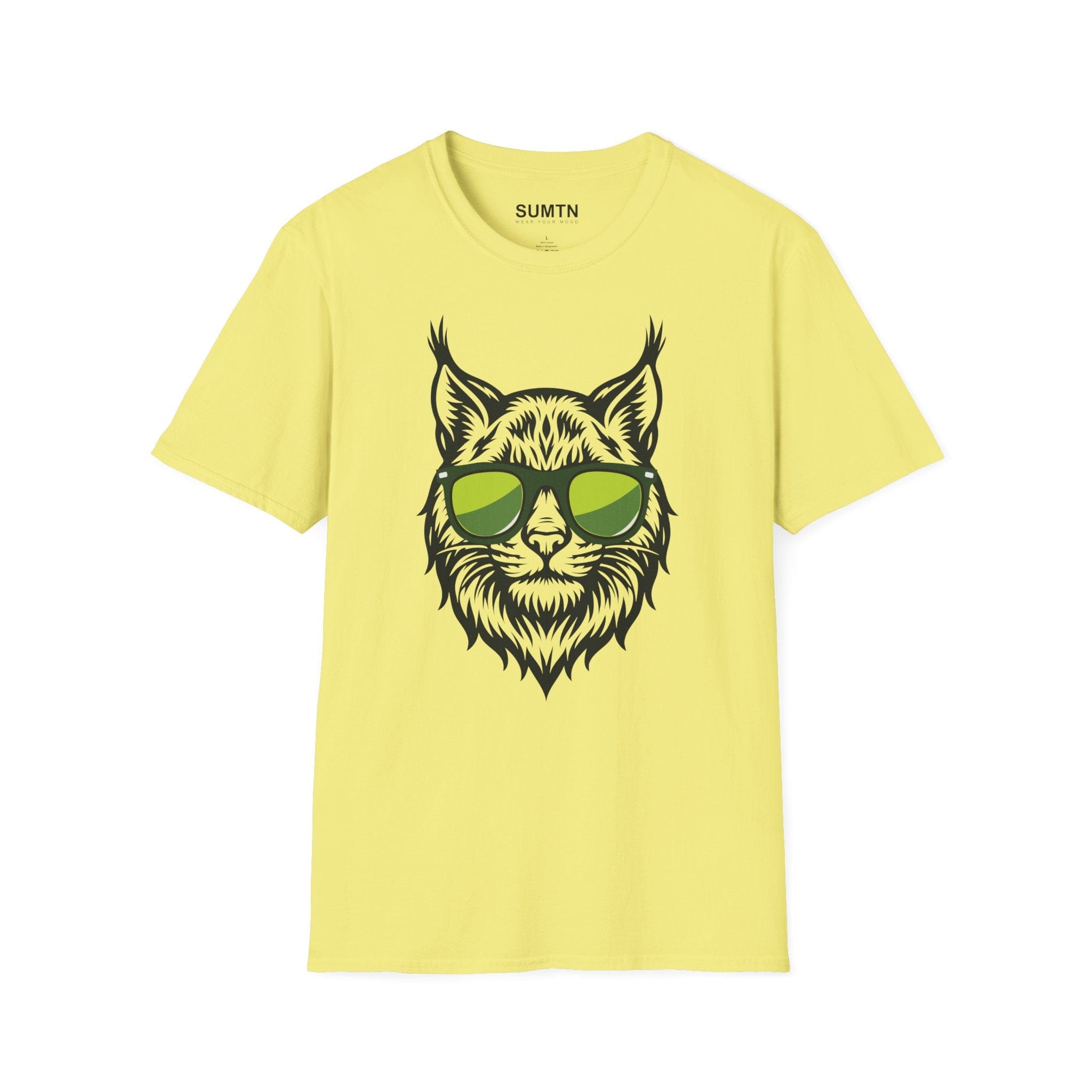 Cool Bobcat with Sunglasses T-Shirt