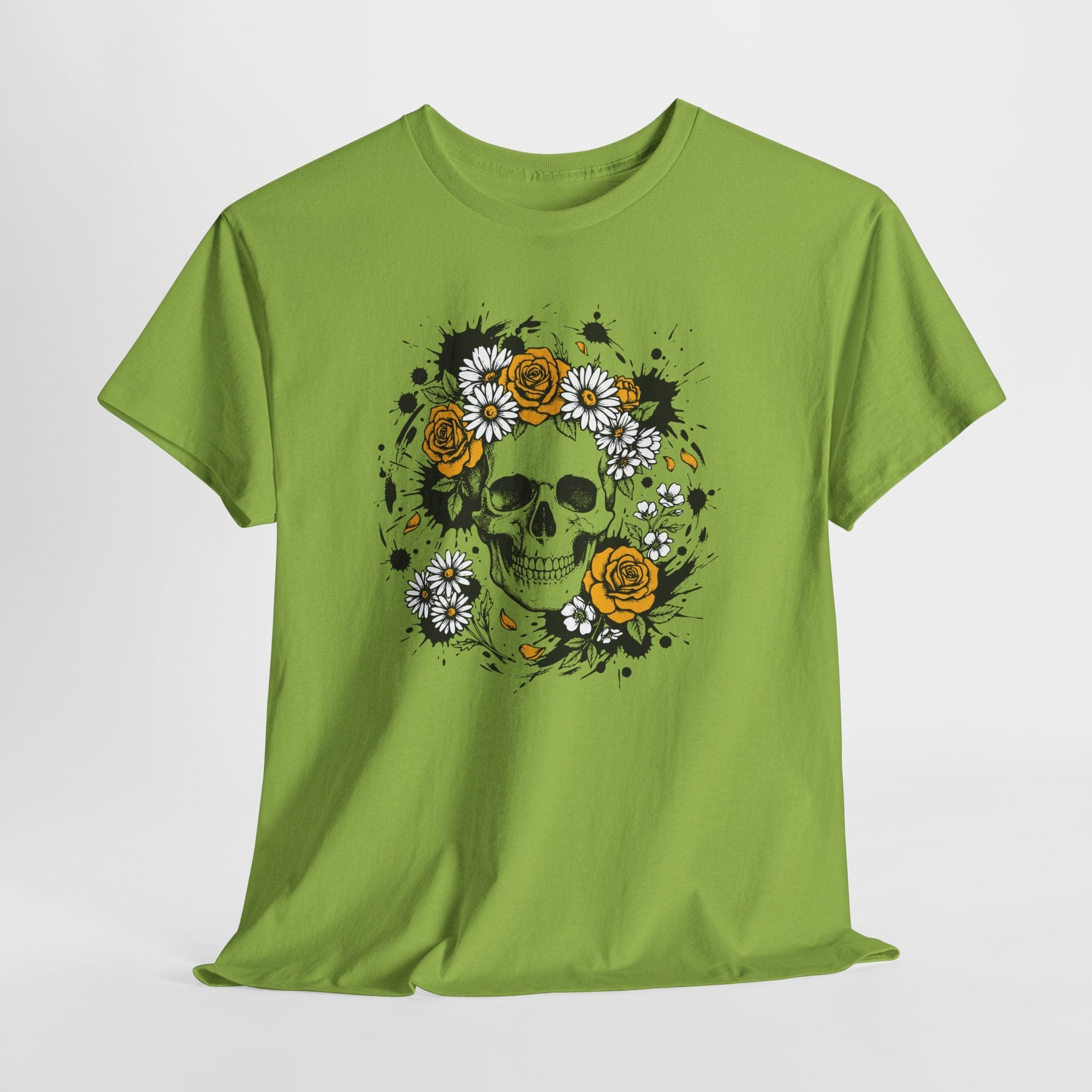 Skull & Roses Graphic T-Shirt