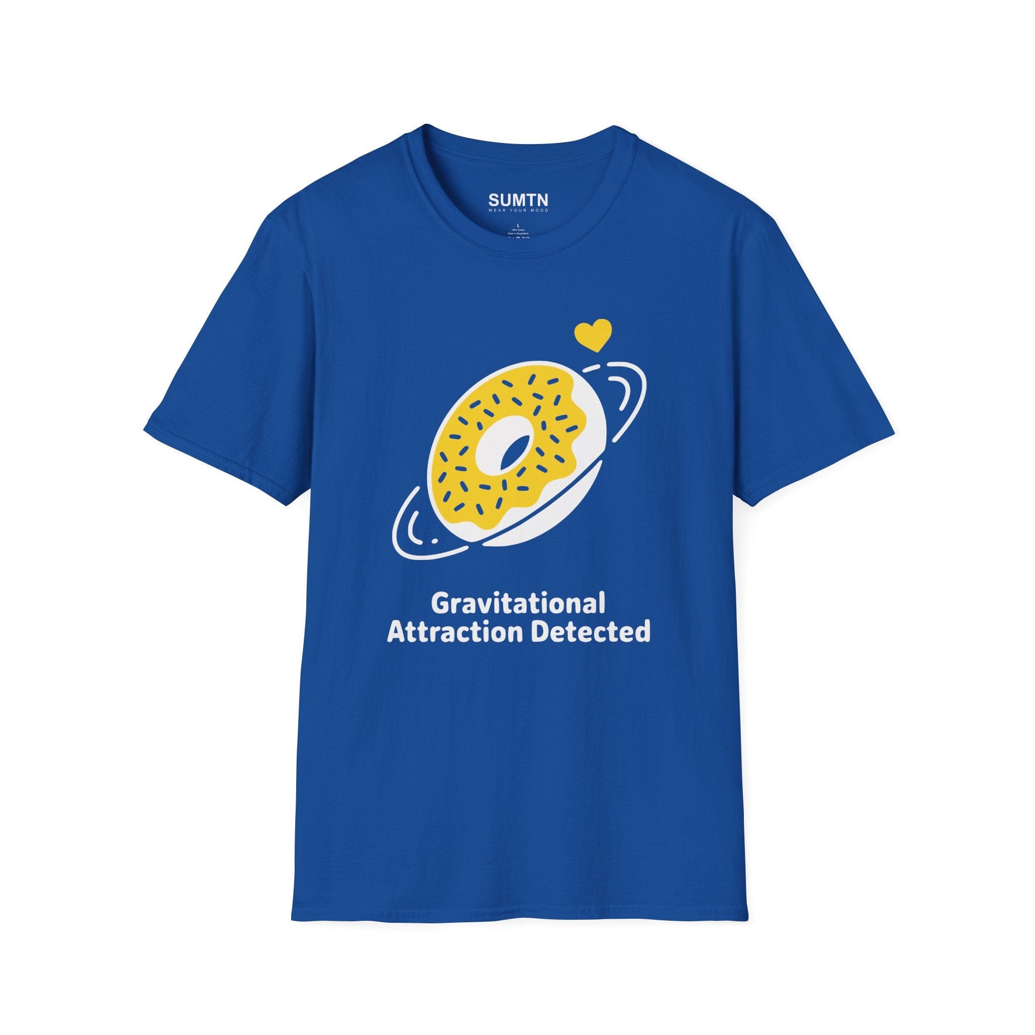 Gravitational Attraction Detected Donut T-Shirt (Dark)