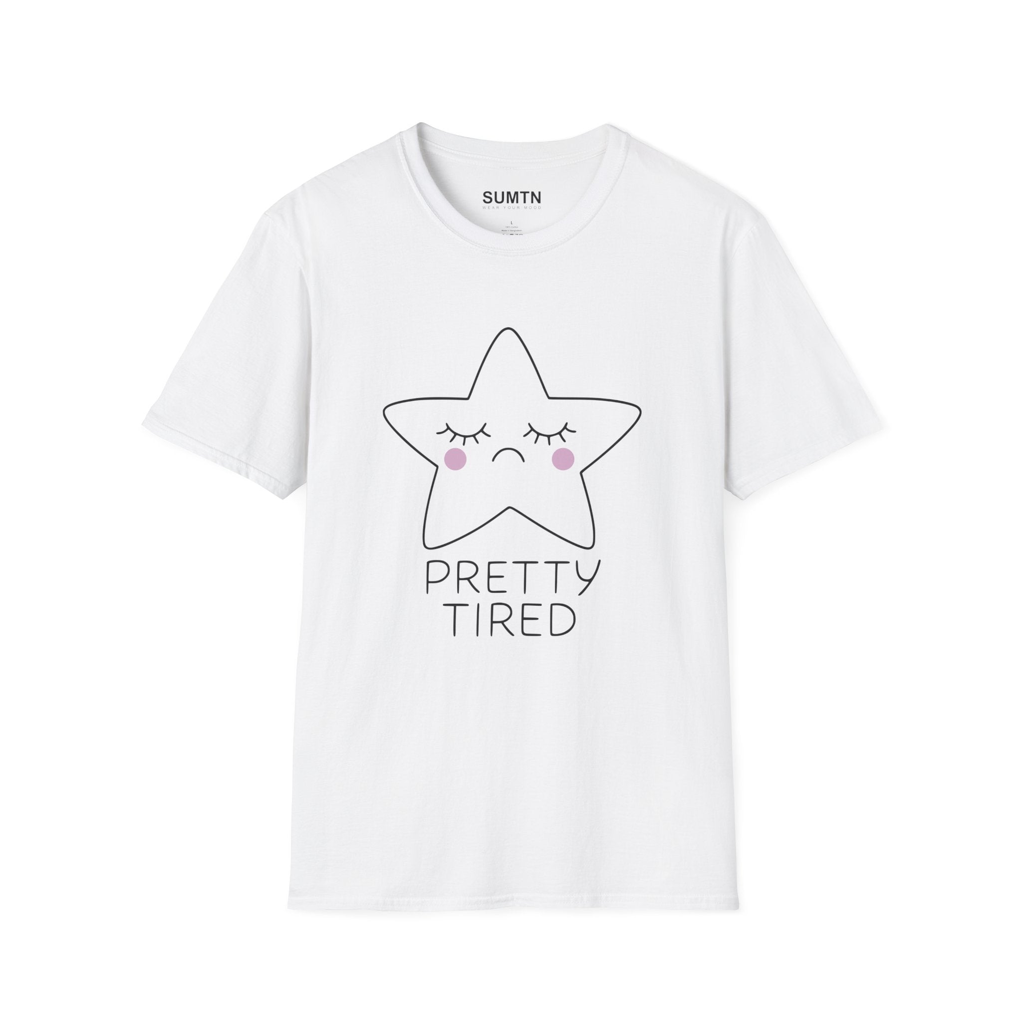 Pretty Tired Star T-Shirt (Light)