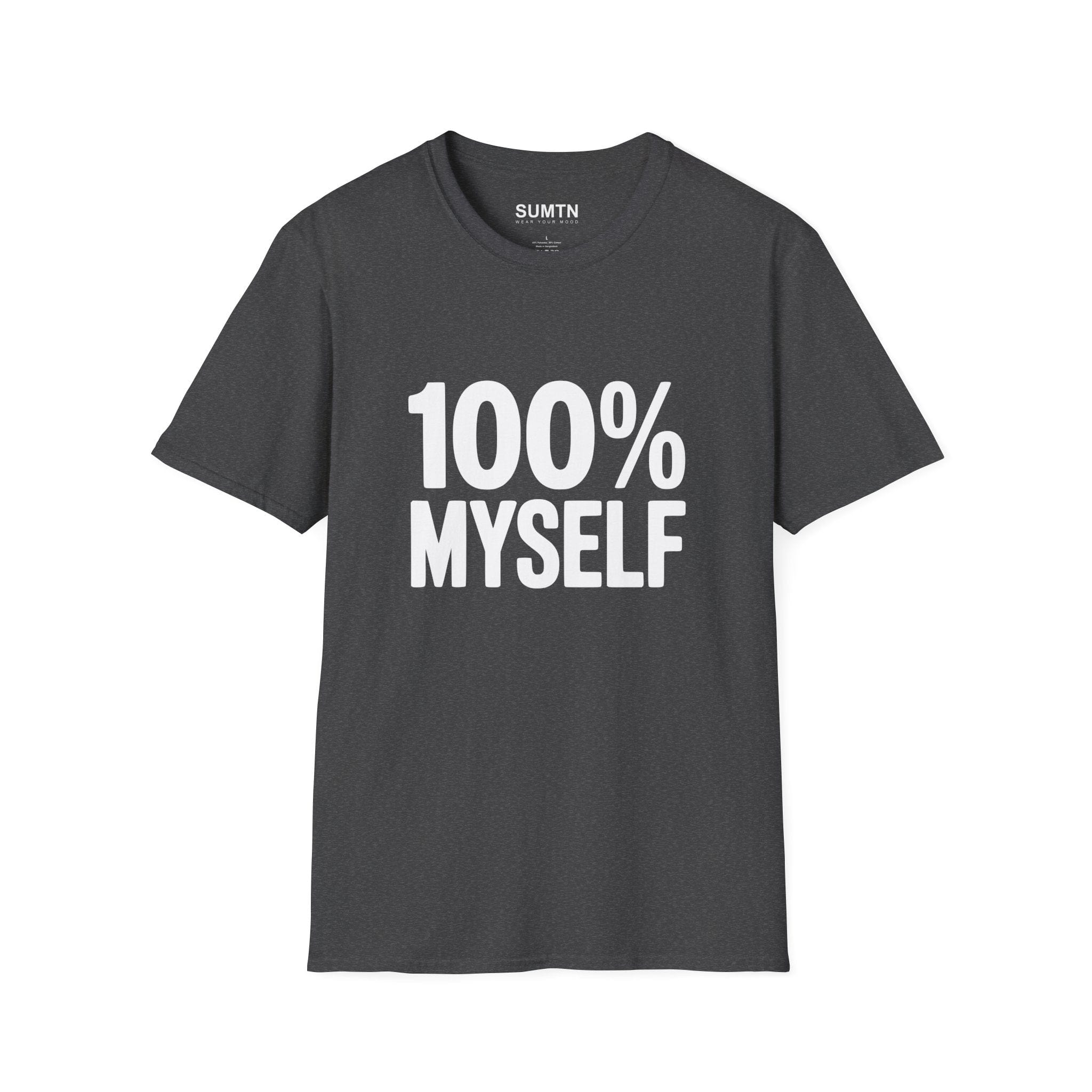 100% Myself T-Shirt (Dark)