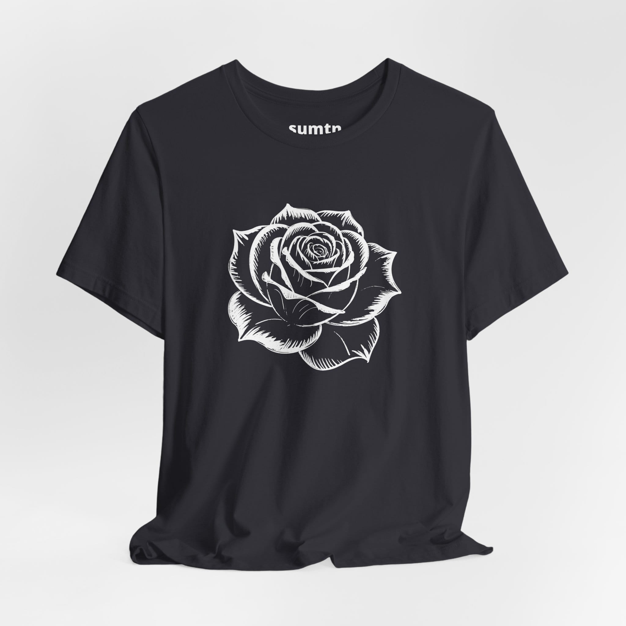 Vintage White Rose T-Shirt