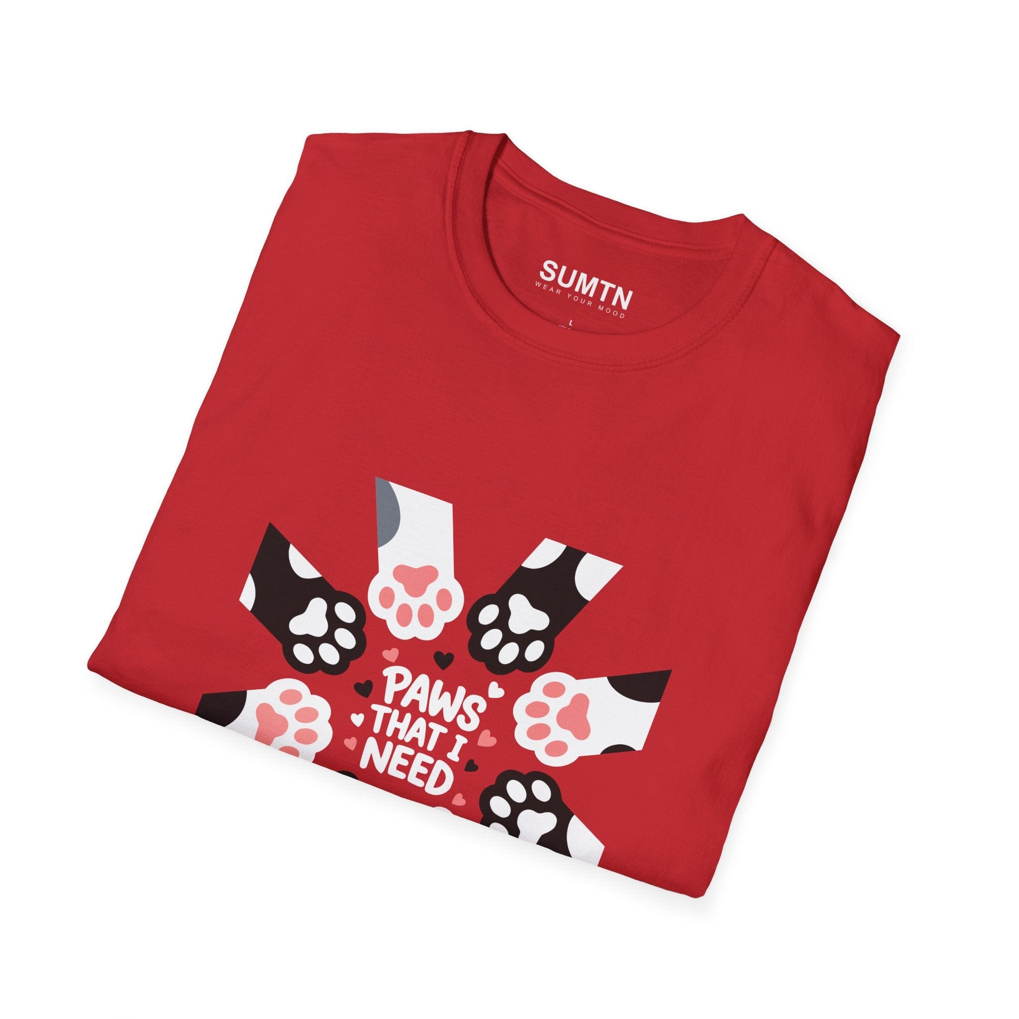 Paws That I Need Soft T-Shirt (Dark)